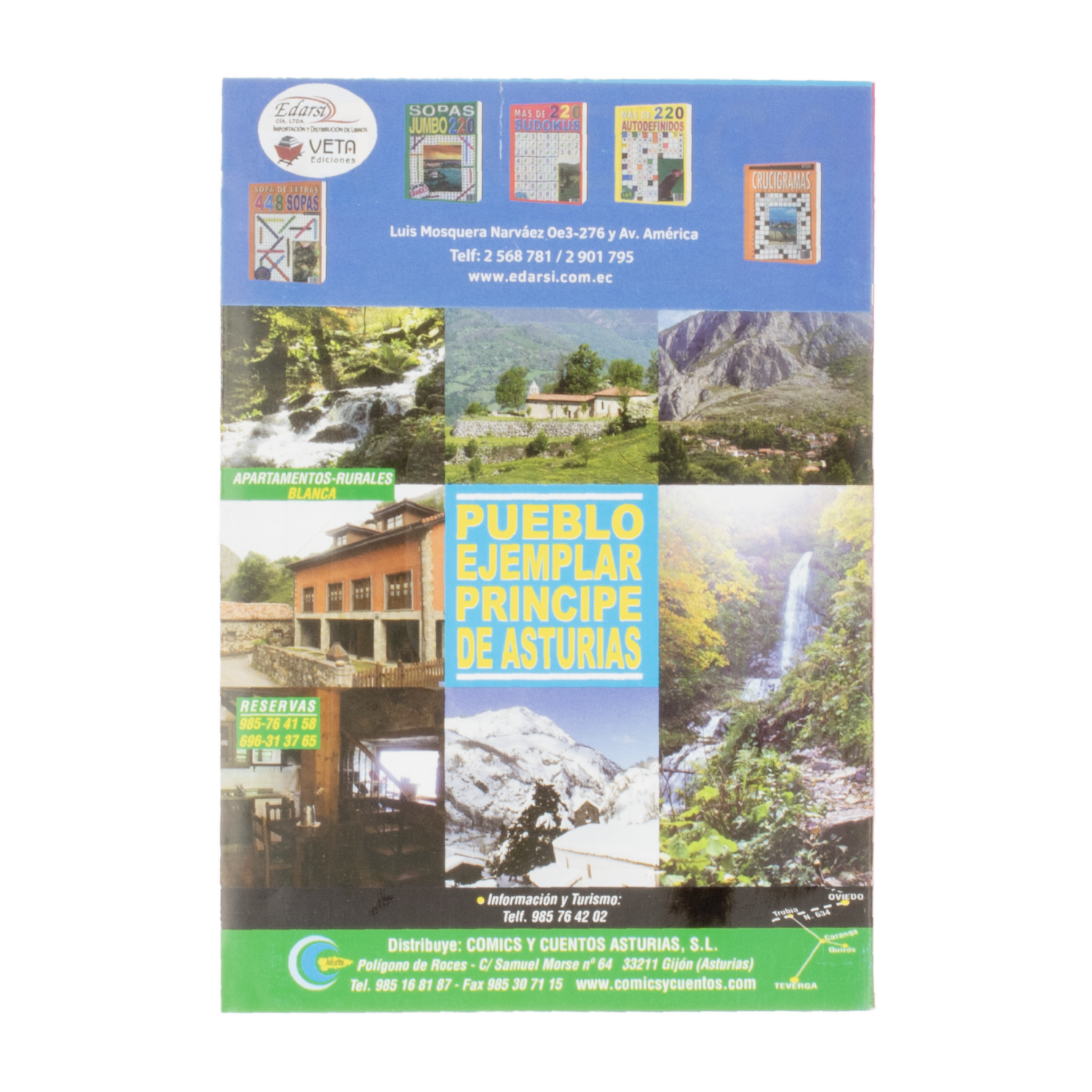 Libro Mini Autodefinidos ASTURIAS Unidad