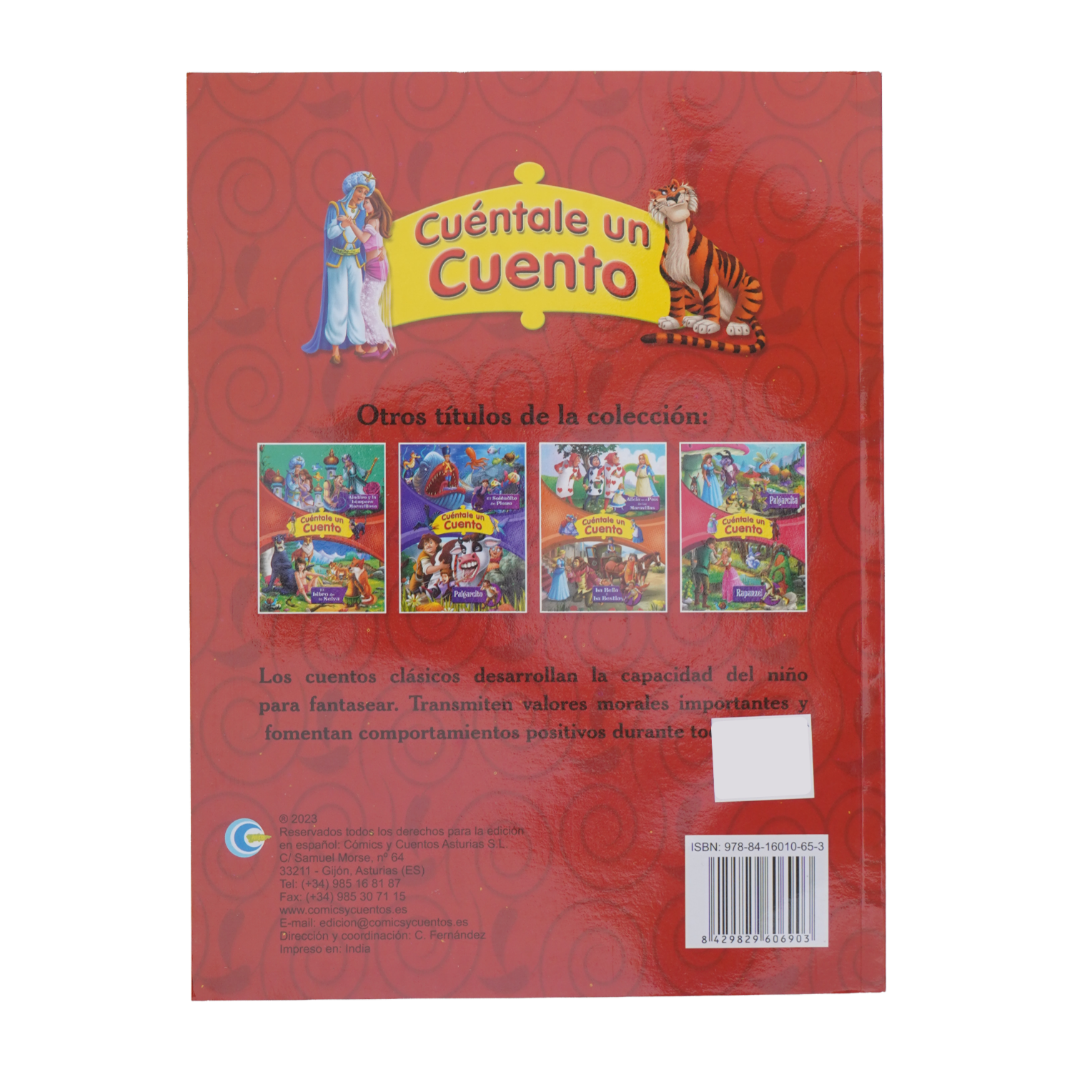 Libro Colección Cuéntale Un Cuento ASTURIAS 32 Páginas