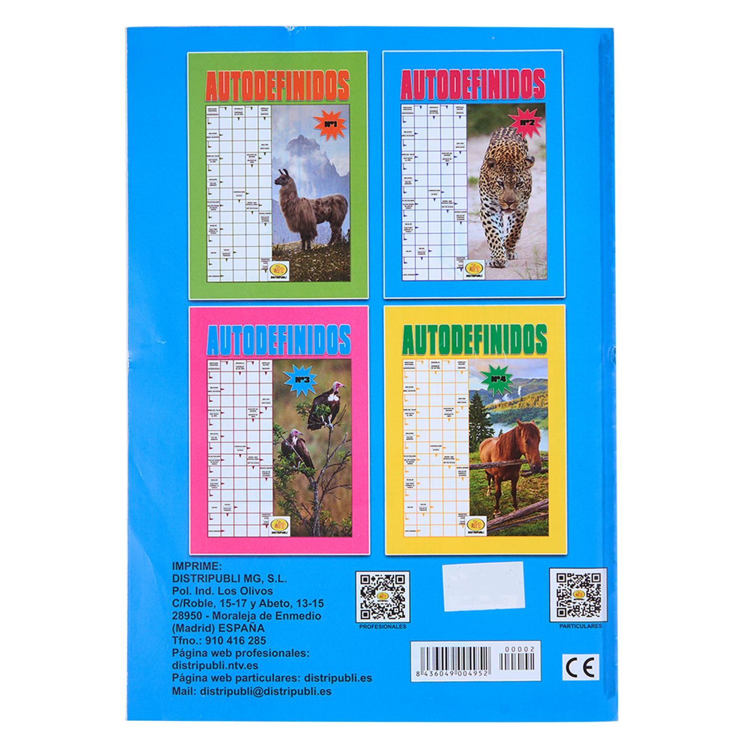 Libro Autodefinidos MI-LLA 45 Páginas