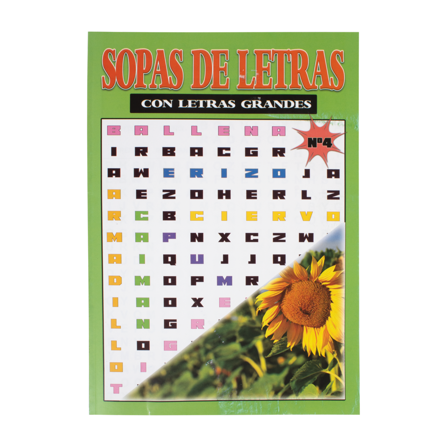 Libro Sopas De Letras MACROBOOKS 48 Páginas