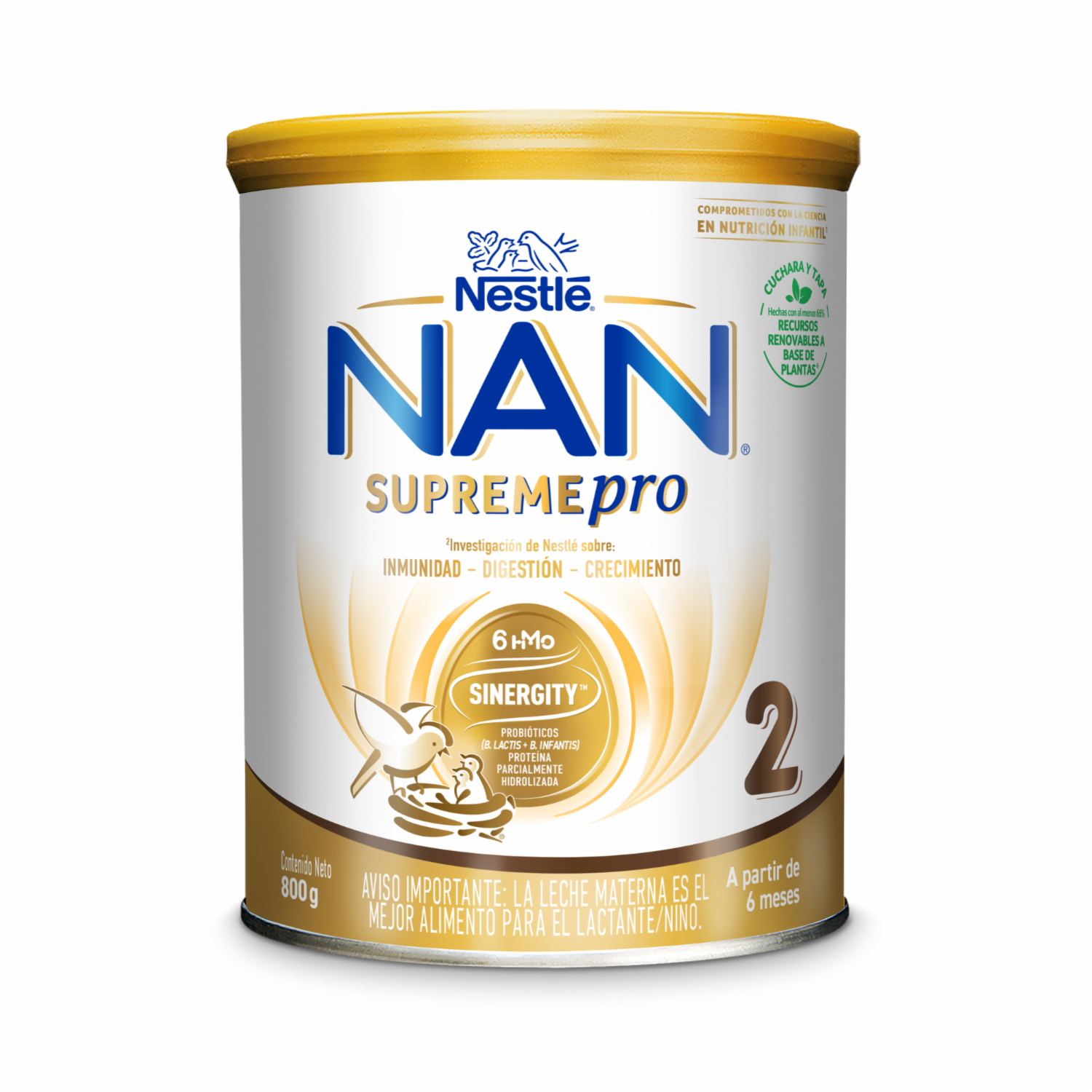 Fórmula Infantil Etapa 2 NAN SUPRIME 800 G