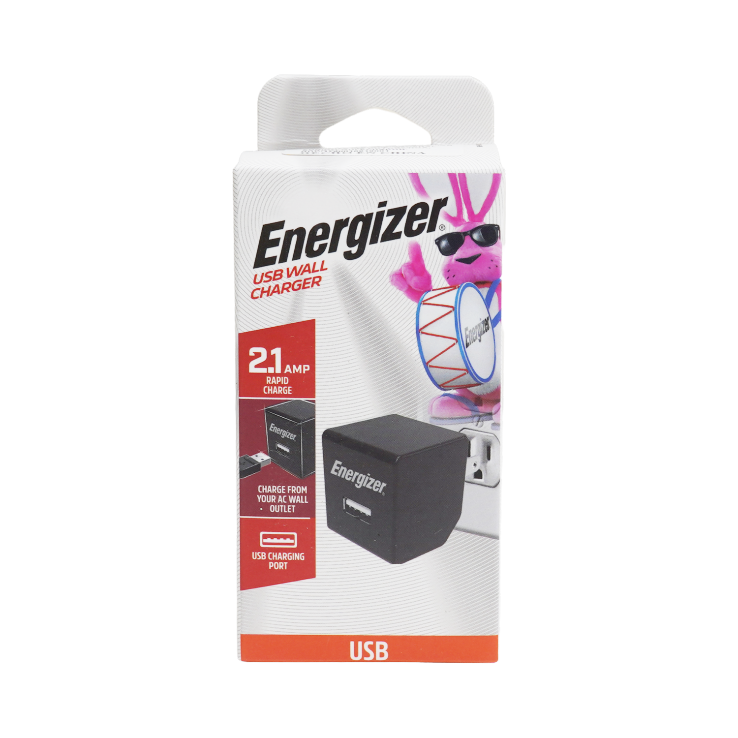 Cargador Individual De Pared Usb ENERGIZER 2,1 A