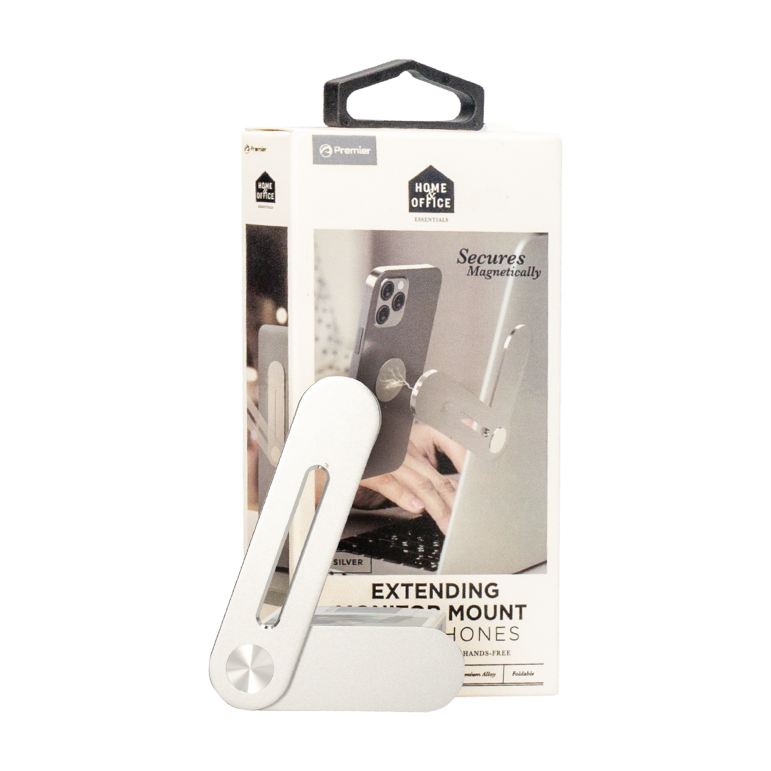 Soporte Extendible Monitor Para Celular PREMIER Silver