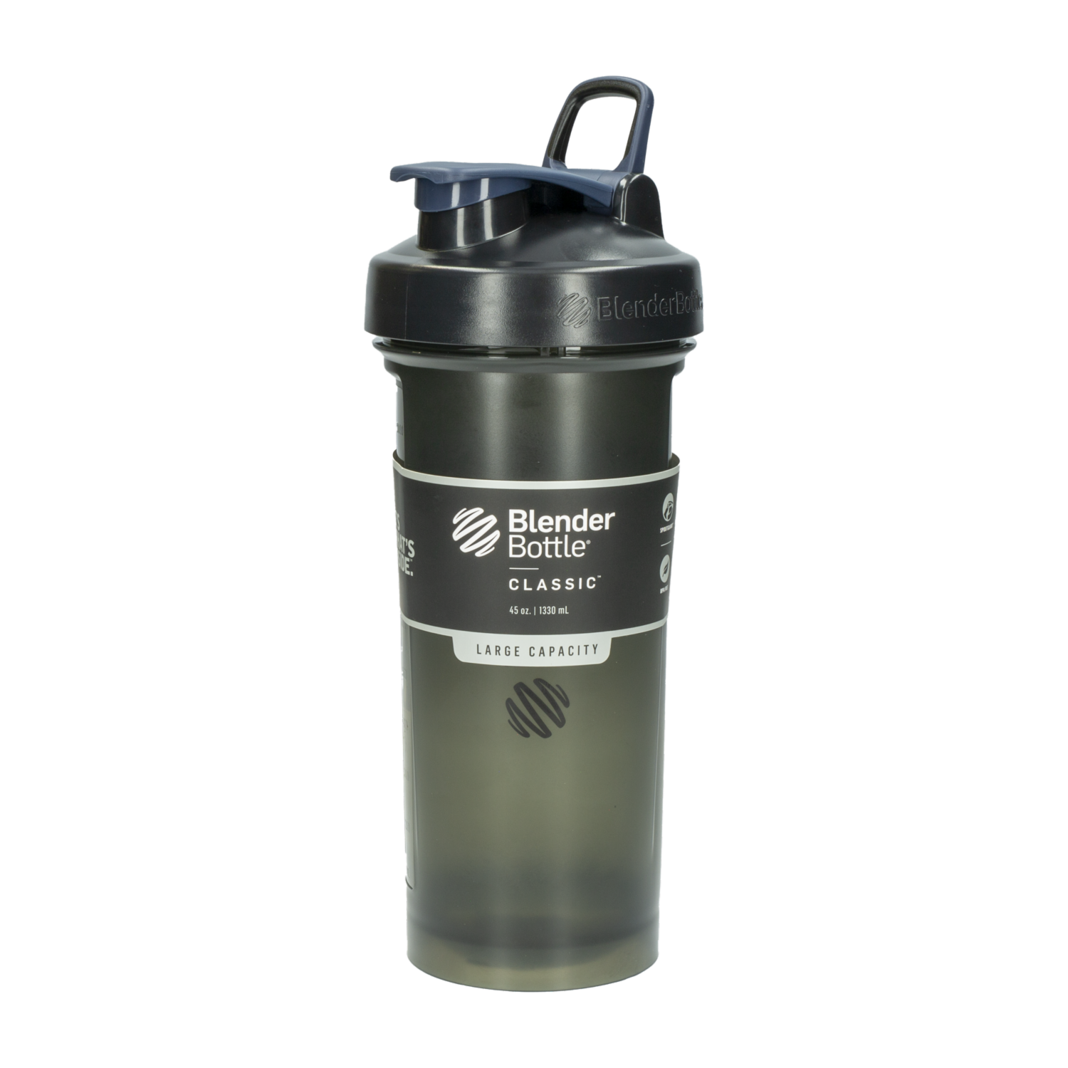 Tomatodo Classic Negra Con Bola Mezcladora BLENDER BOTTLE 1330 Ml