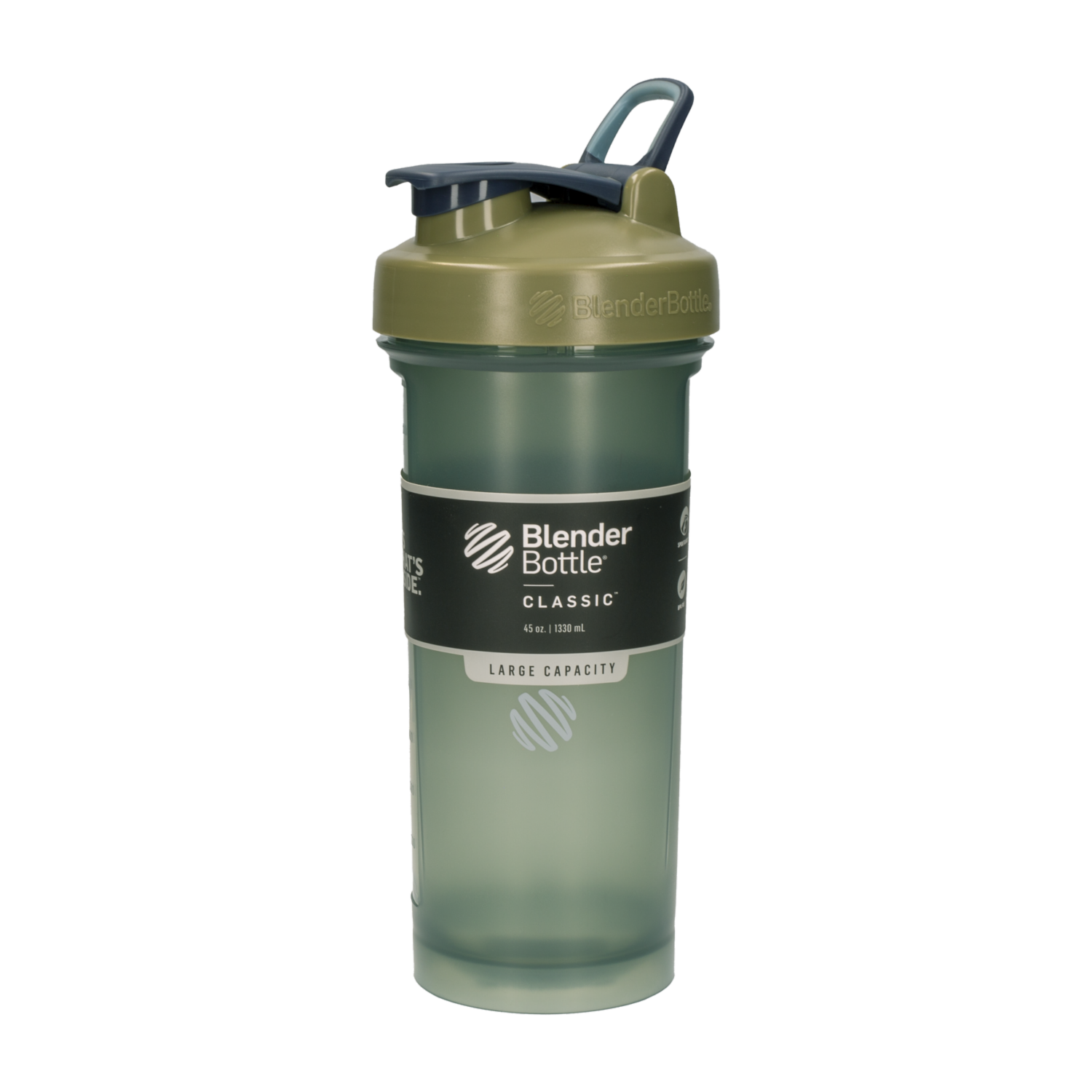 Tomatodo Classic Verde Con Bola Mezcladora BLENDER BOTTLE 1330 Ml