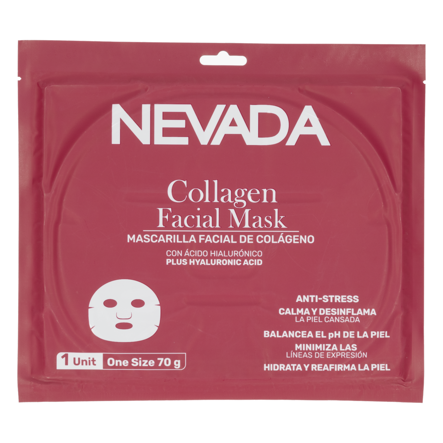 Mascarilla Facial De Golden-Bio  NEVADA 70 G