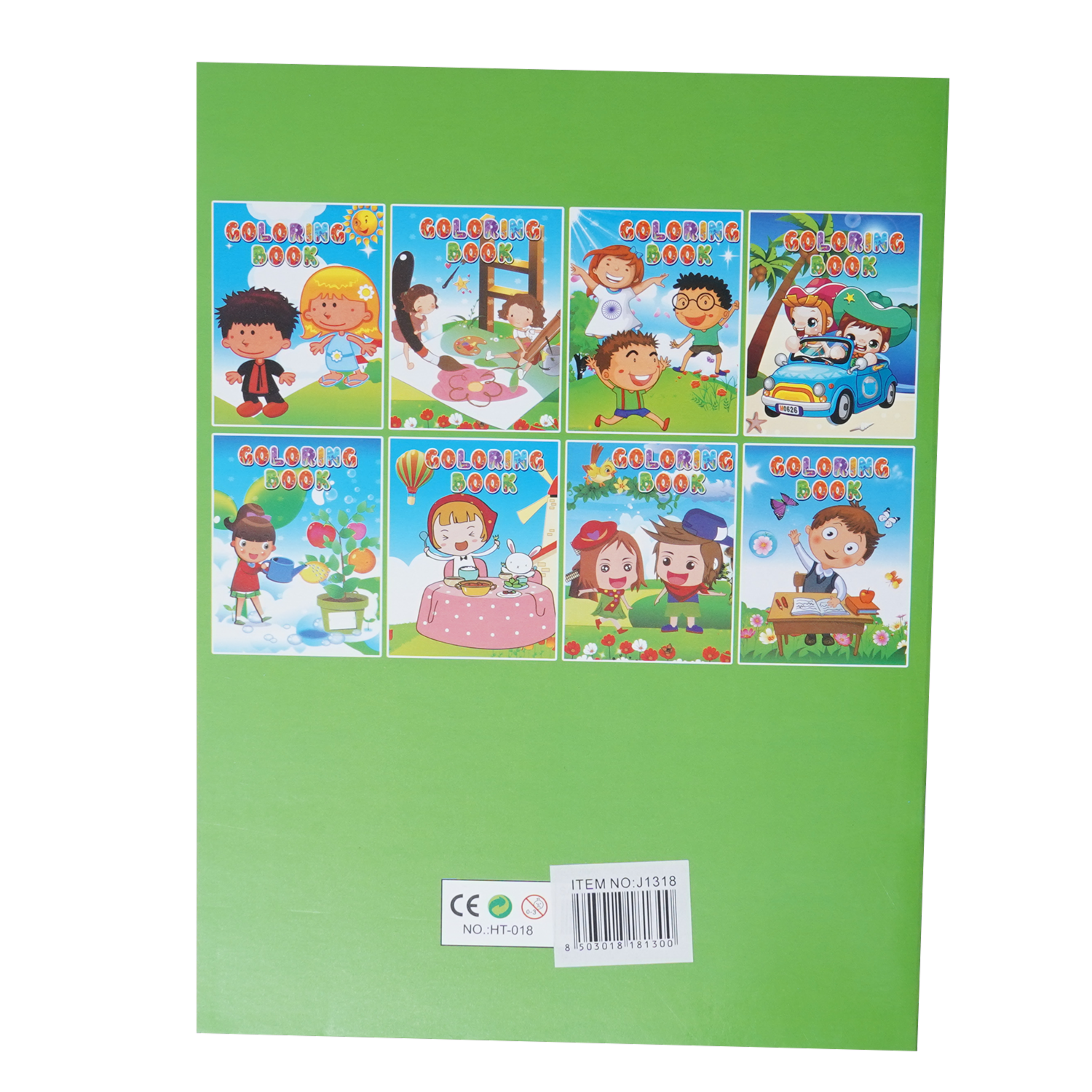 Libro Coloring Book 018 BRETINI 16 Páginas