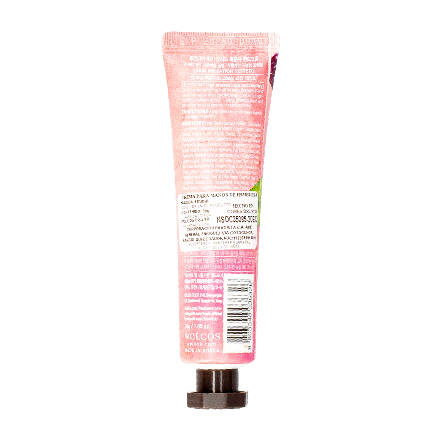 Crema Para Manos Frambuesa FRUDIA Frambuesa