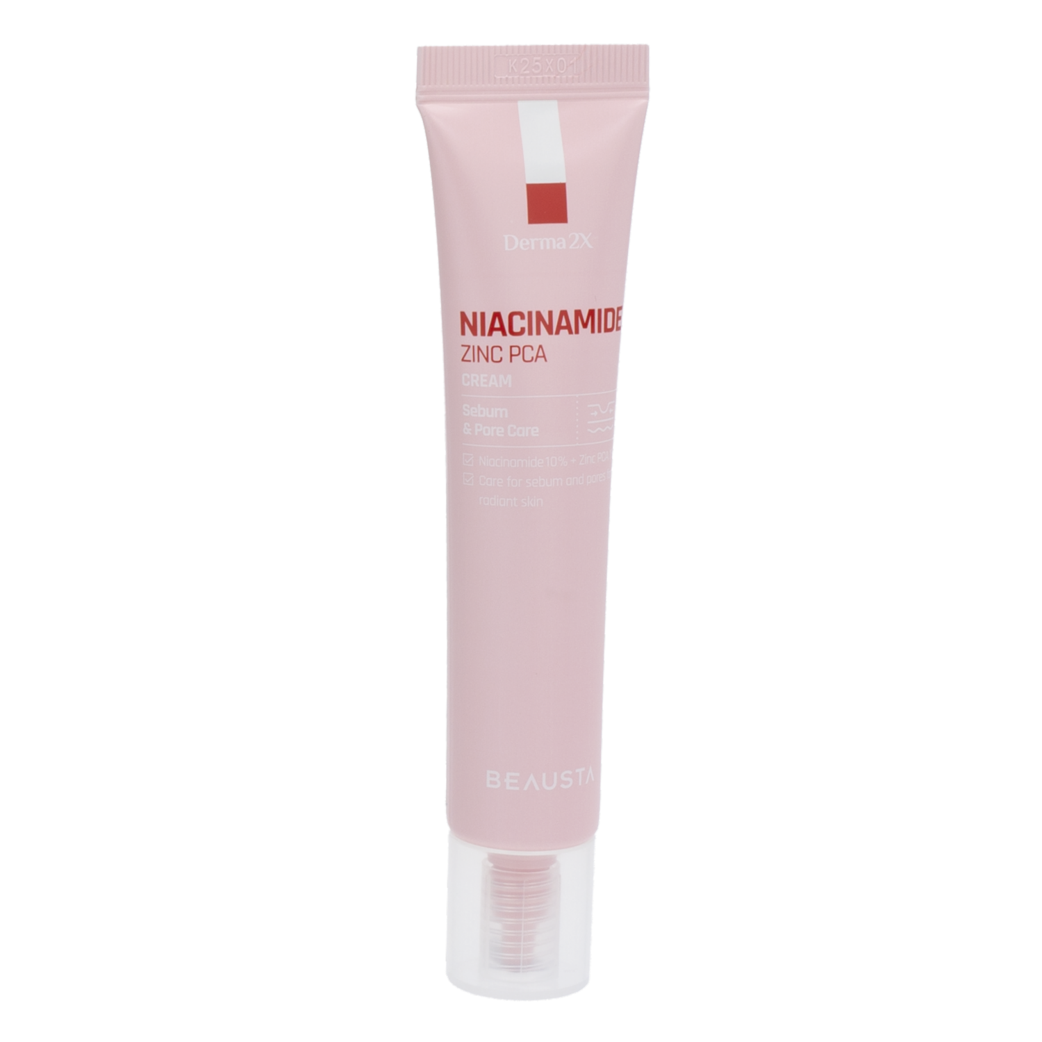Crema Facial Niacinamide Zinc Pca Derma 2X BEAUSTA 40 Ml