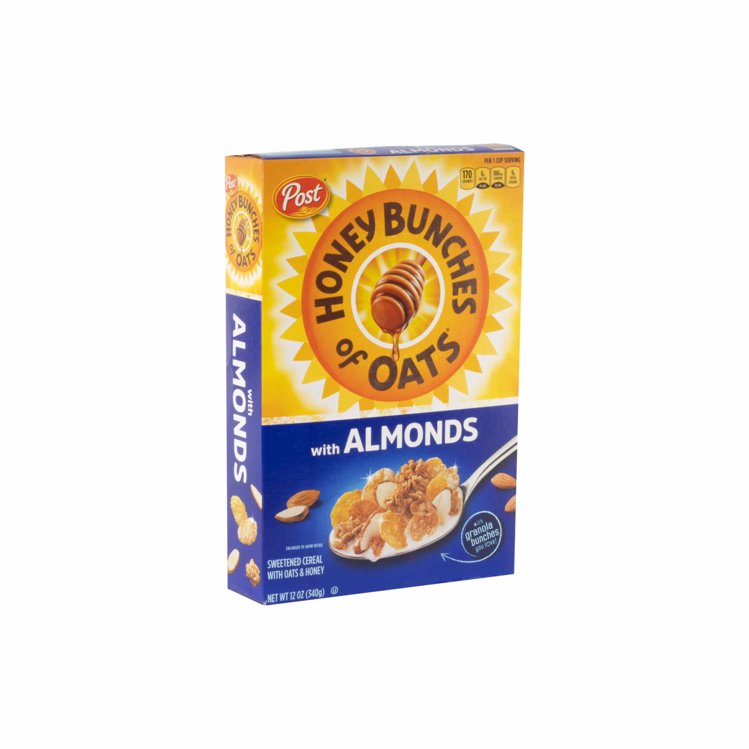 Cereal Honey Bunches Almendras POST Caja