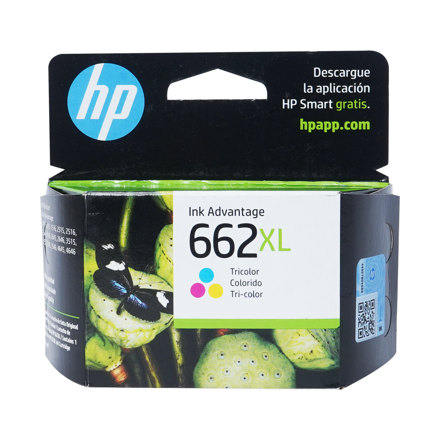 Tinta Para Impresora 662XL TRI-COLOR 2515 330 HP Unidad