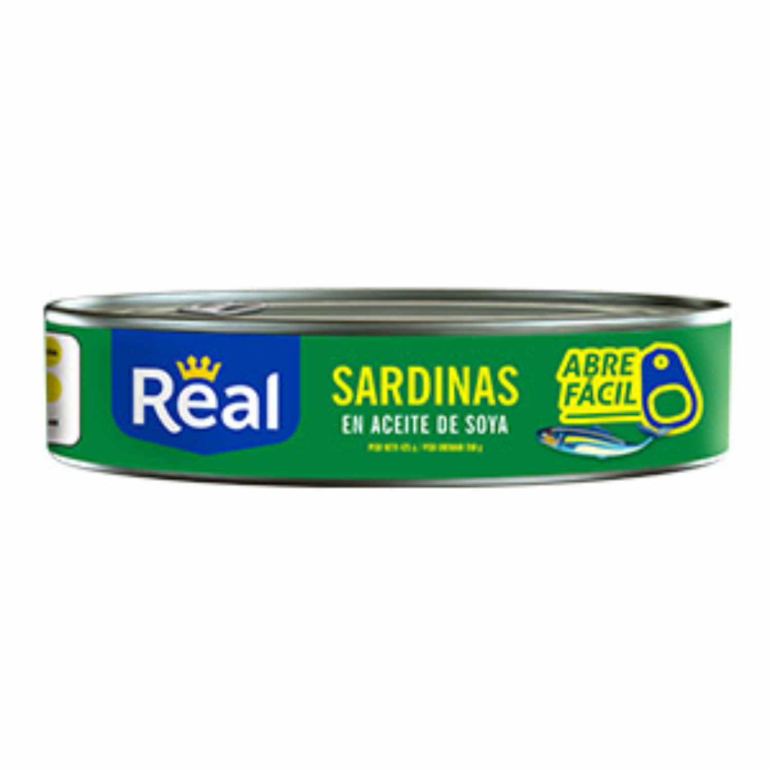Sardinas Enlatada En Aceite de Soya REAL 425 G