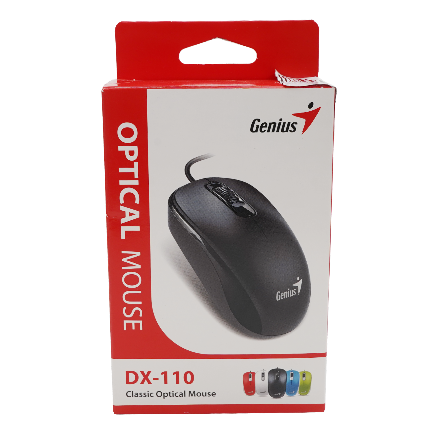 Mouse Dx-110 Rojo G5 GENIUS Alámbrico