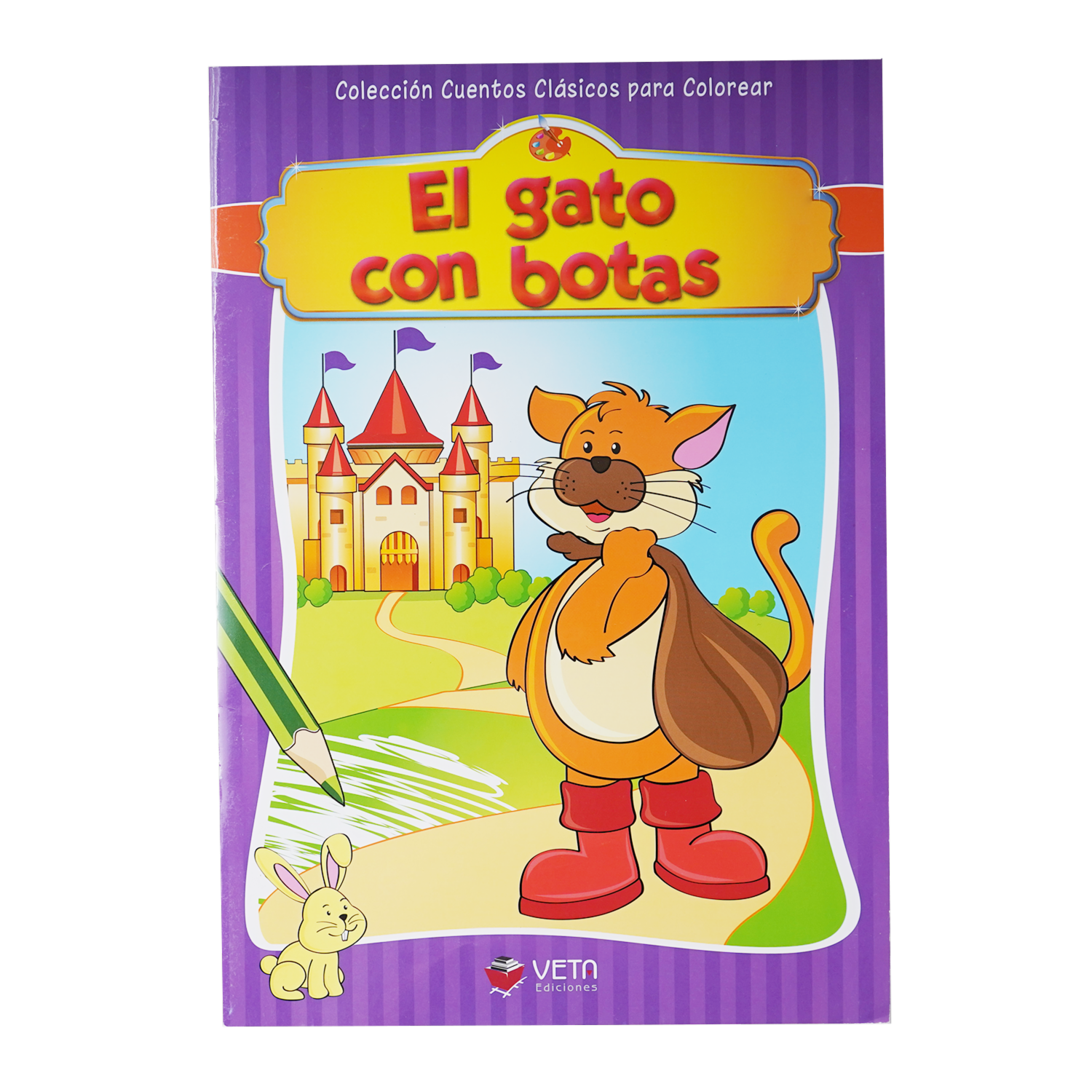 Libro Colección Cuentos Clásicos Para Colorear EDARSI Unidad