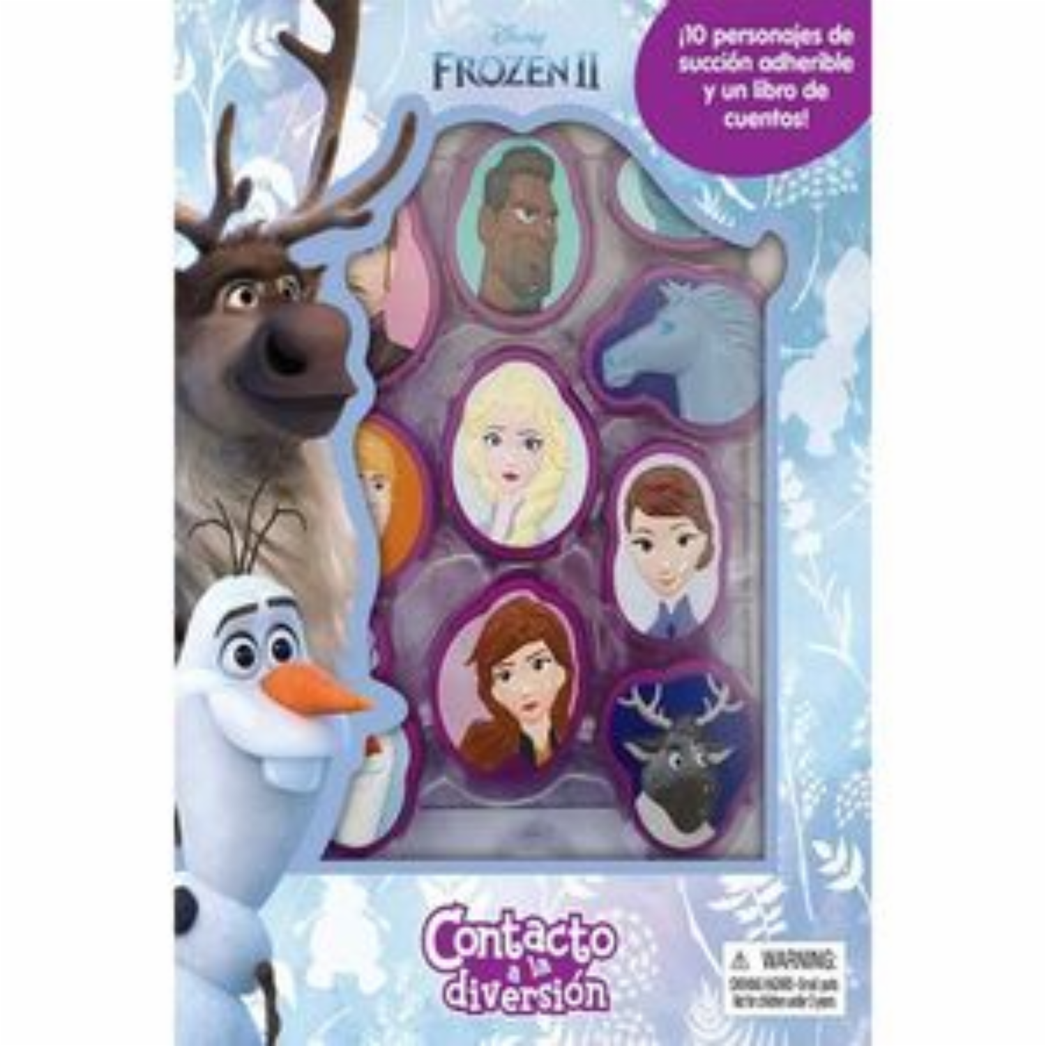 Libro Contacto A La Diversión Frozen 2 PHIDAL 11 Páginas