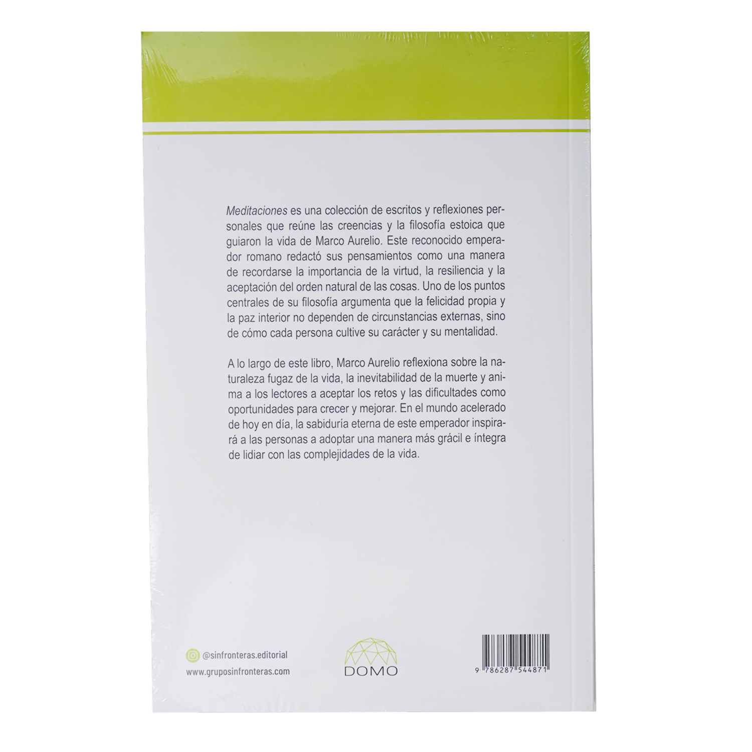 Libro Meditaciones De Marco Aurelio DEBOLSILLO 128 Páginas
