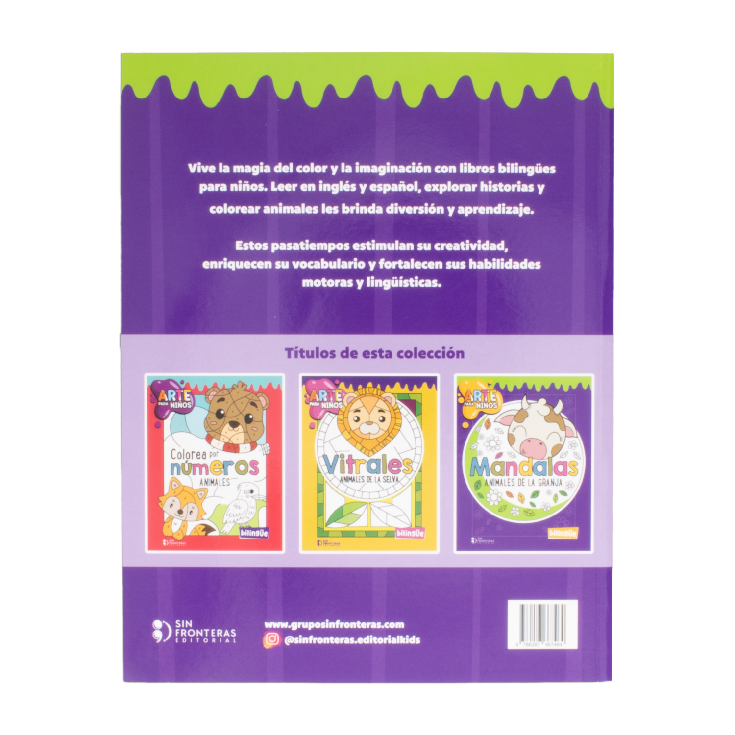 Libro Mandalas Para Colorear La Granja Colección Arte Para Niños MR.BOOKS 64 Páginas