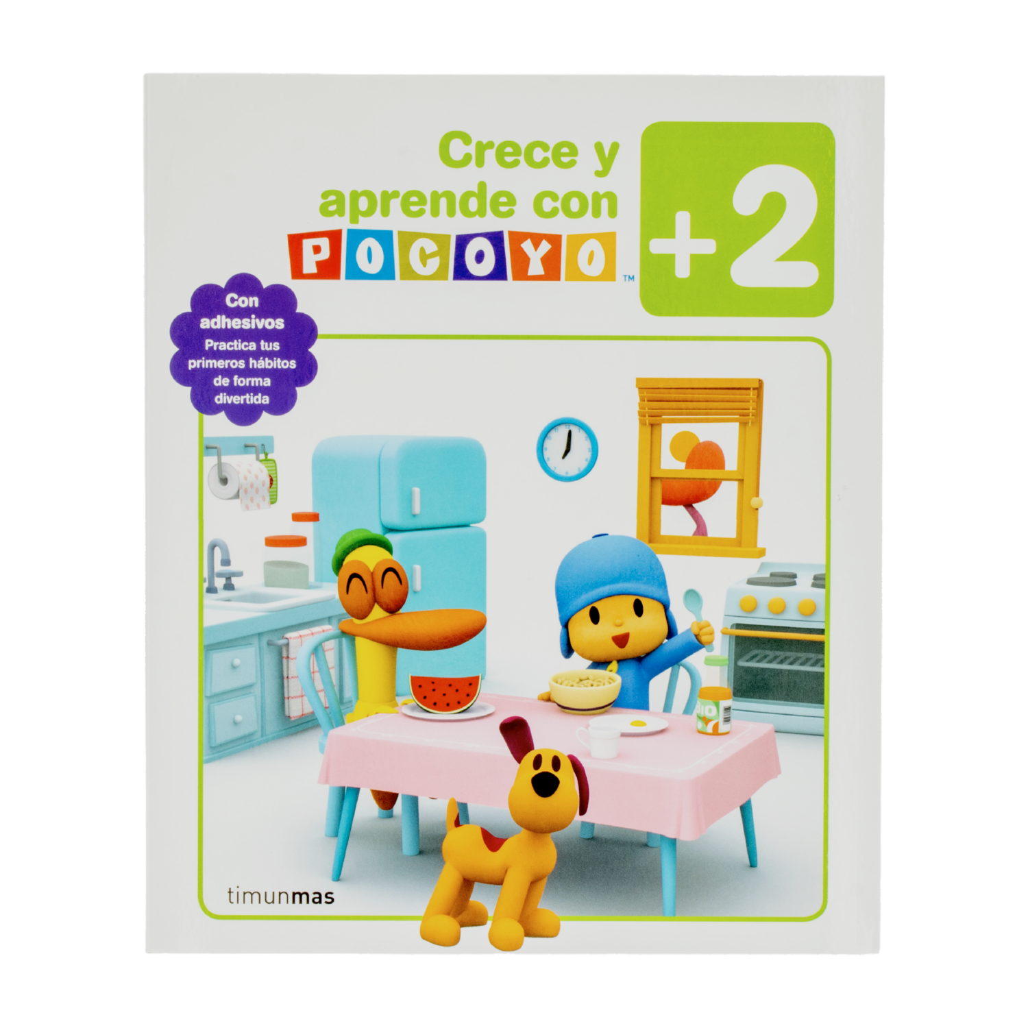 Libro Infantil Crece Y Aprende Con Pocoyo MR.BOOKS 40 Páginas