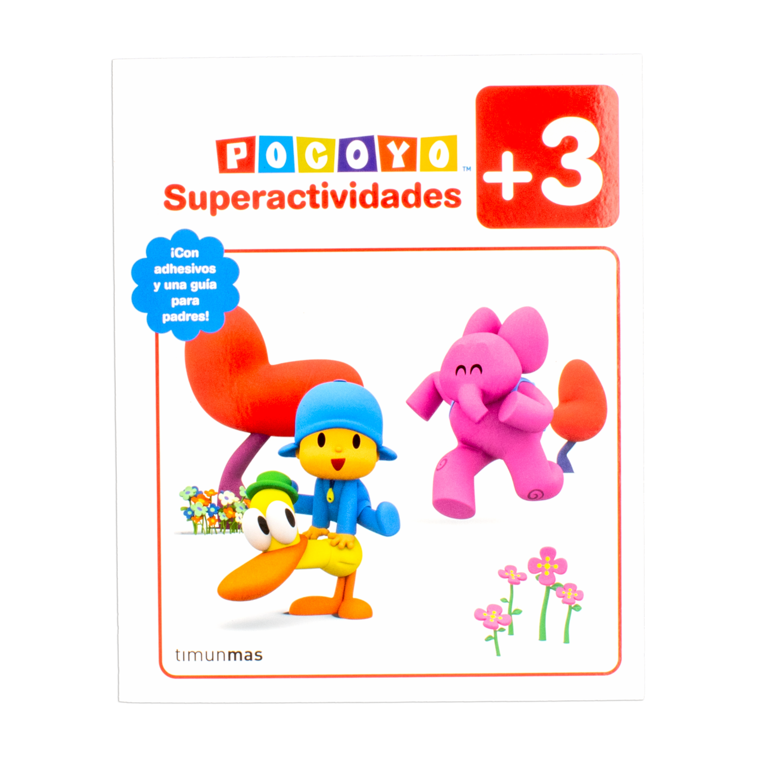 Libro De Actividades Pocoyo + 3 Cuentos Didácticos MR.BOOKS 84 Páginas