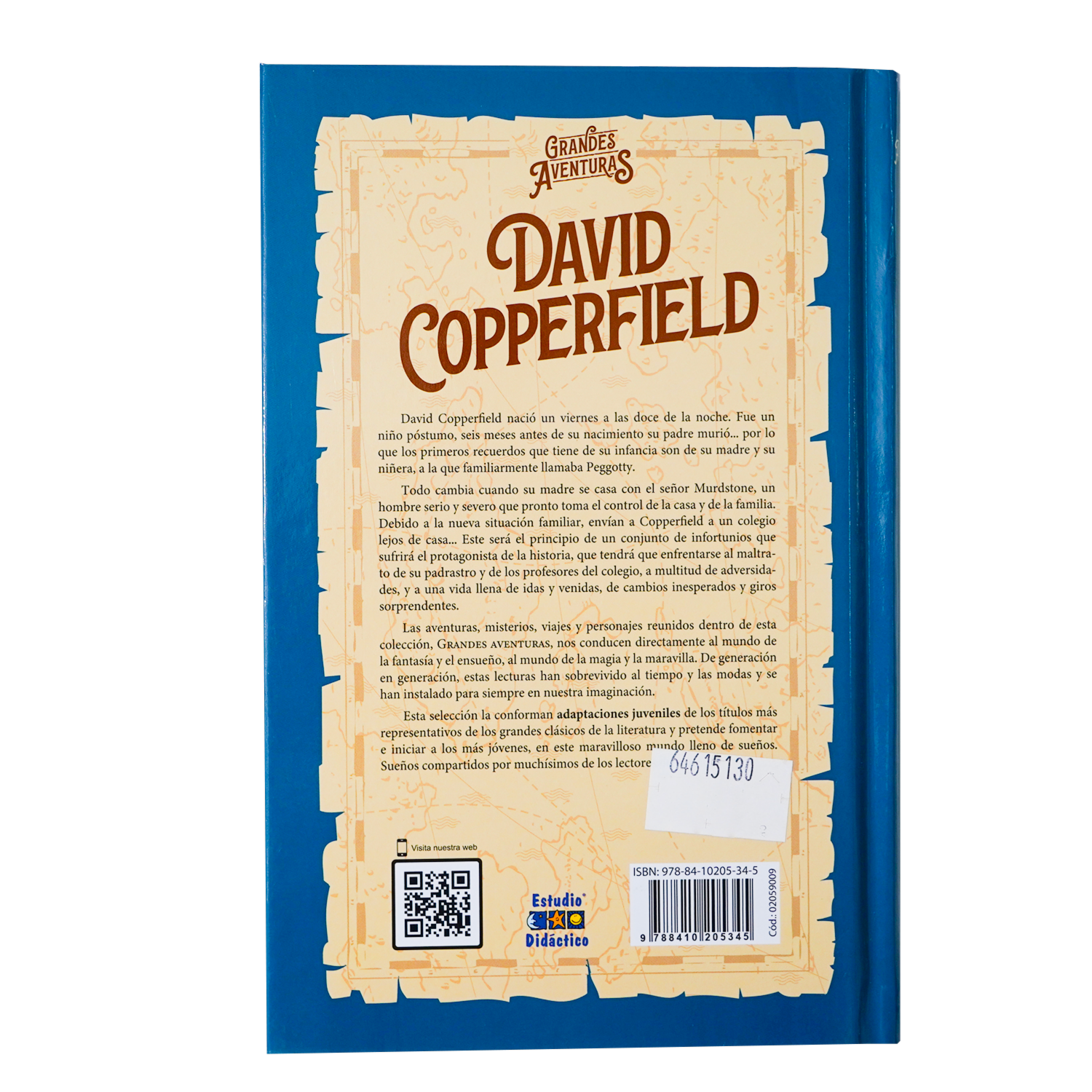 Libro David Copperfield EDIMAT 175 Páginas