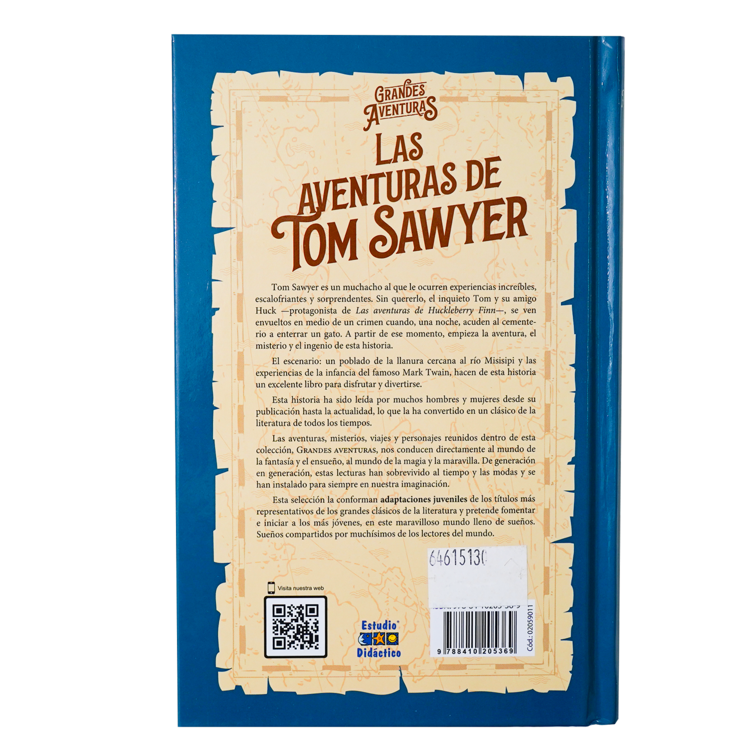 Libro Las Aventuras De Tom Sawyer EDIMAT 175 Páginas