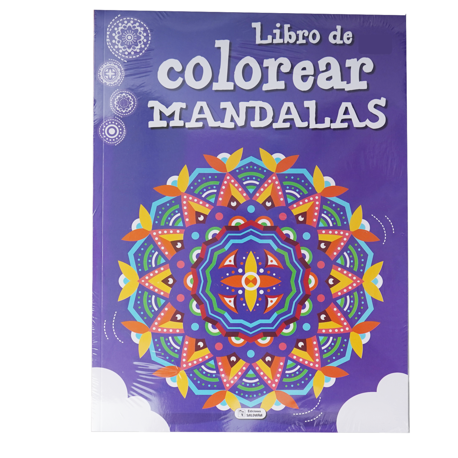 Libro De Colorear Mandalas EDICIONES SALDAÑA 96 Páginas