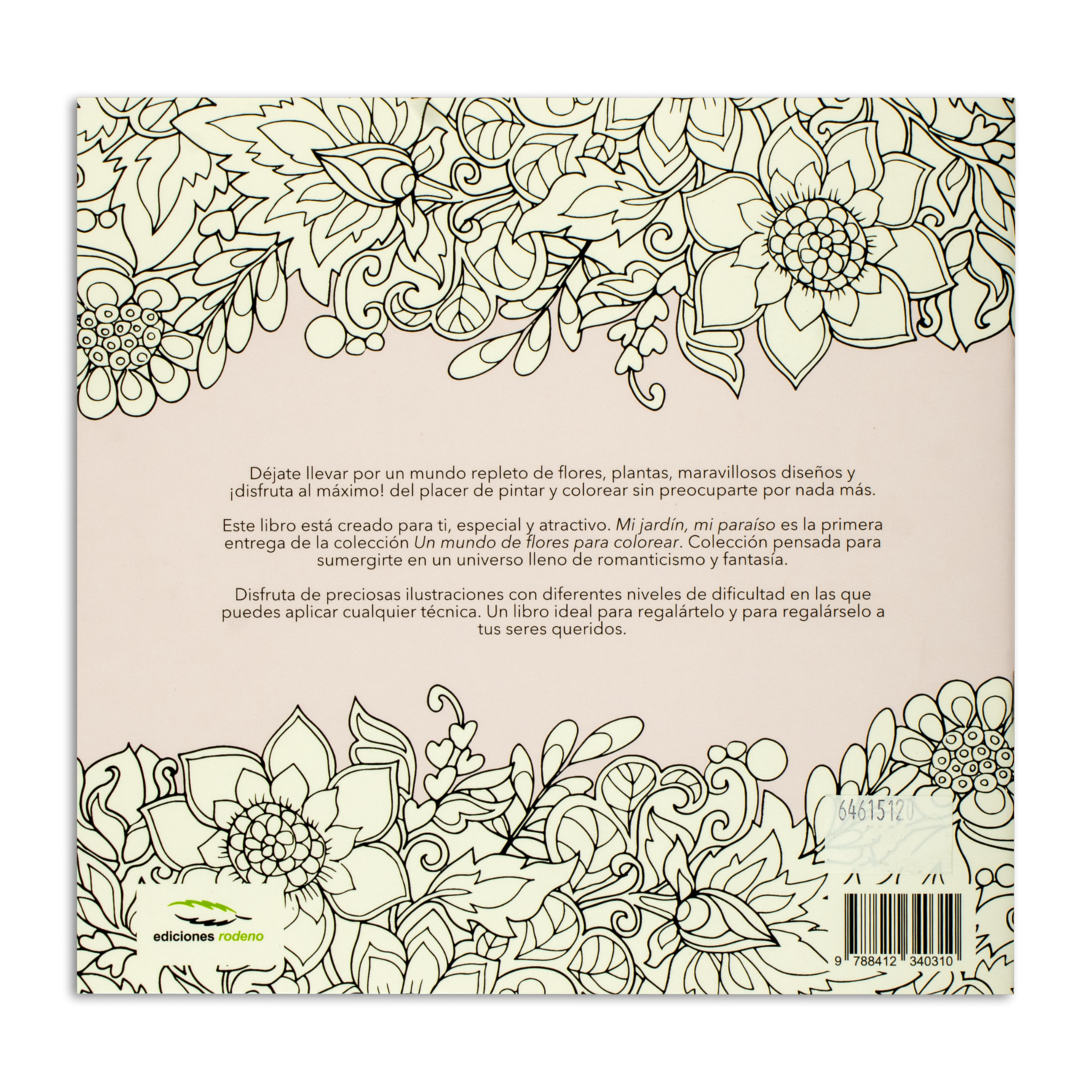 Libro De Autoayuda Mi Jardín Mi Paraíso MR.BOOKS 32 Páginas