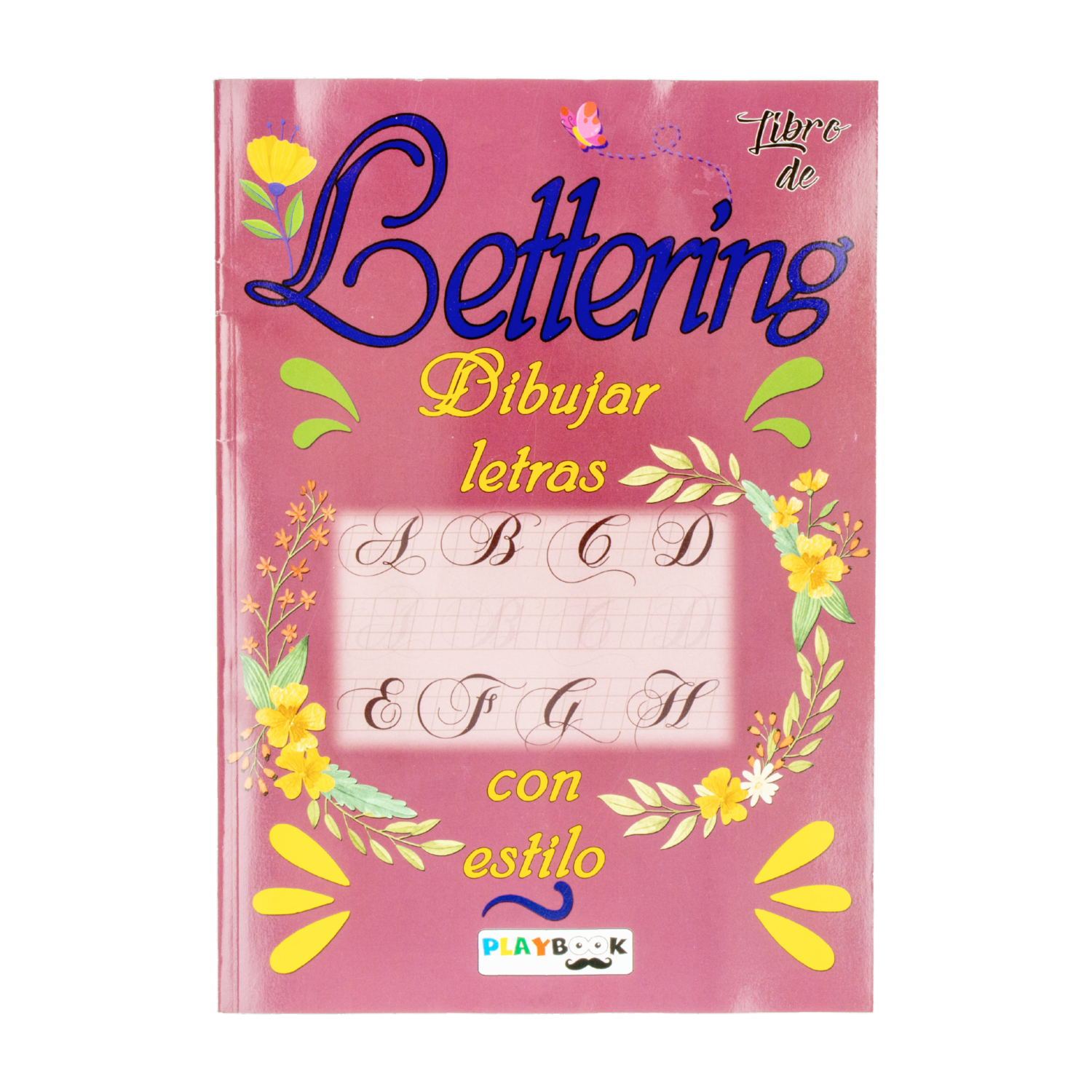 Libro Para Colorear Lettering 3 PLAYBOOK 64 Páginas