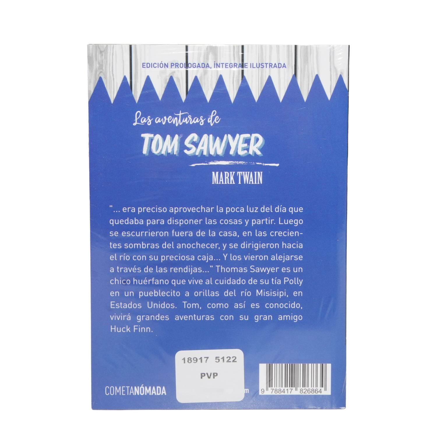 Libro Las Aventuras De Tom Sawyer COMETAROJA 384 Páginas