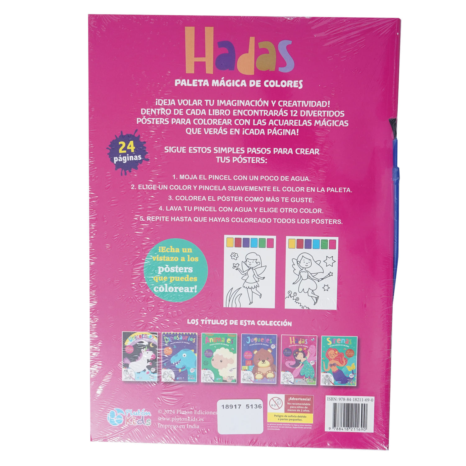 Hadas Paleta Mágica De Colores PLUTÓN 12 Pósters