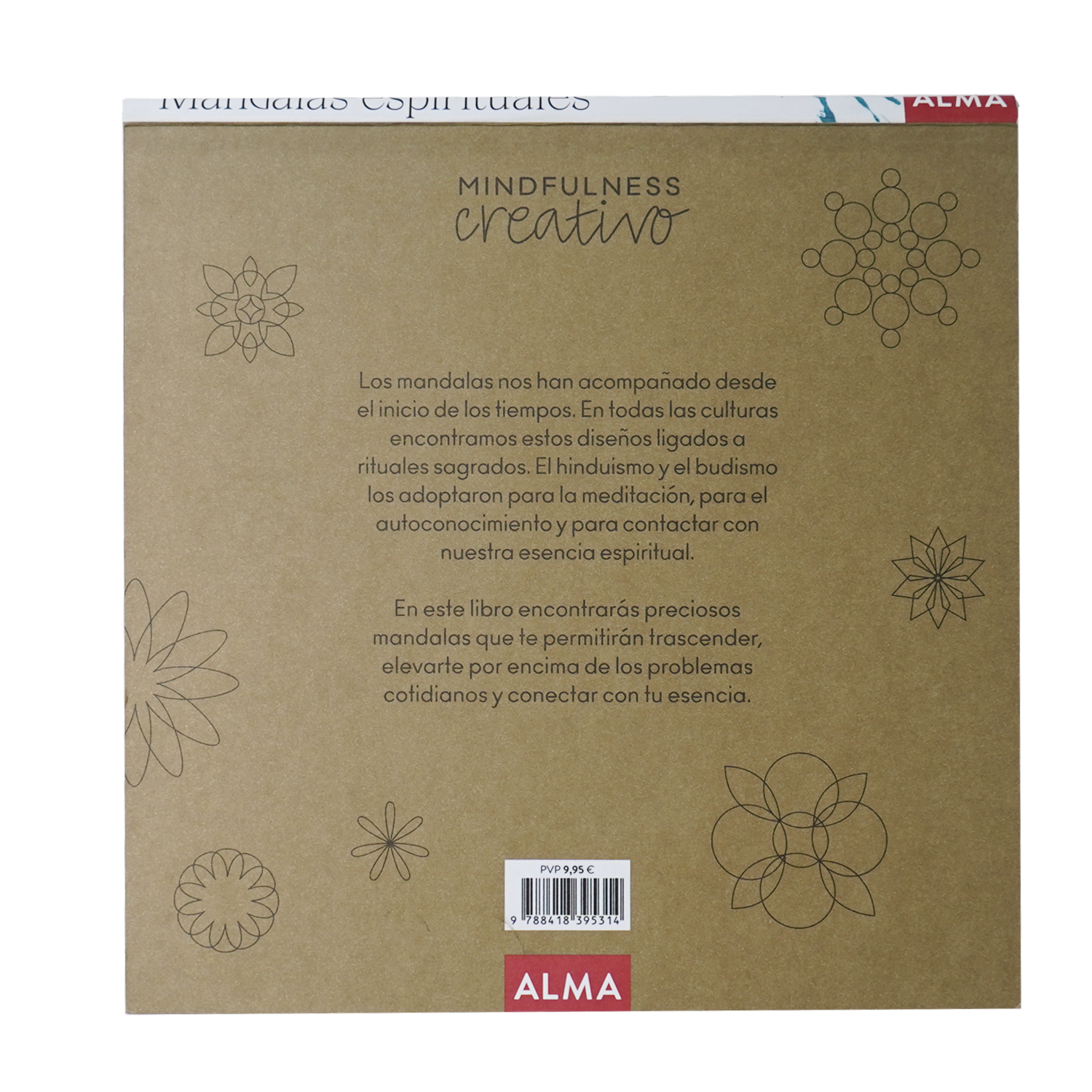 Libro Mandalas Espirituales MR.BOOKS 58 Páginas