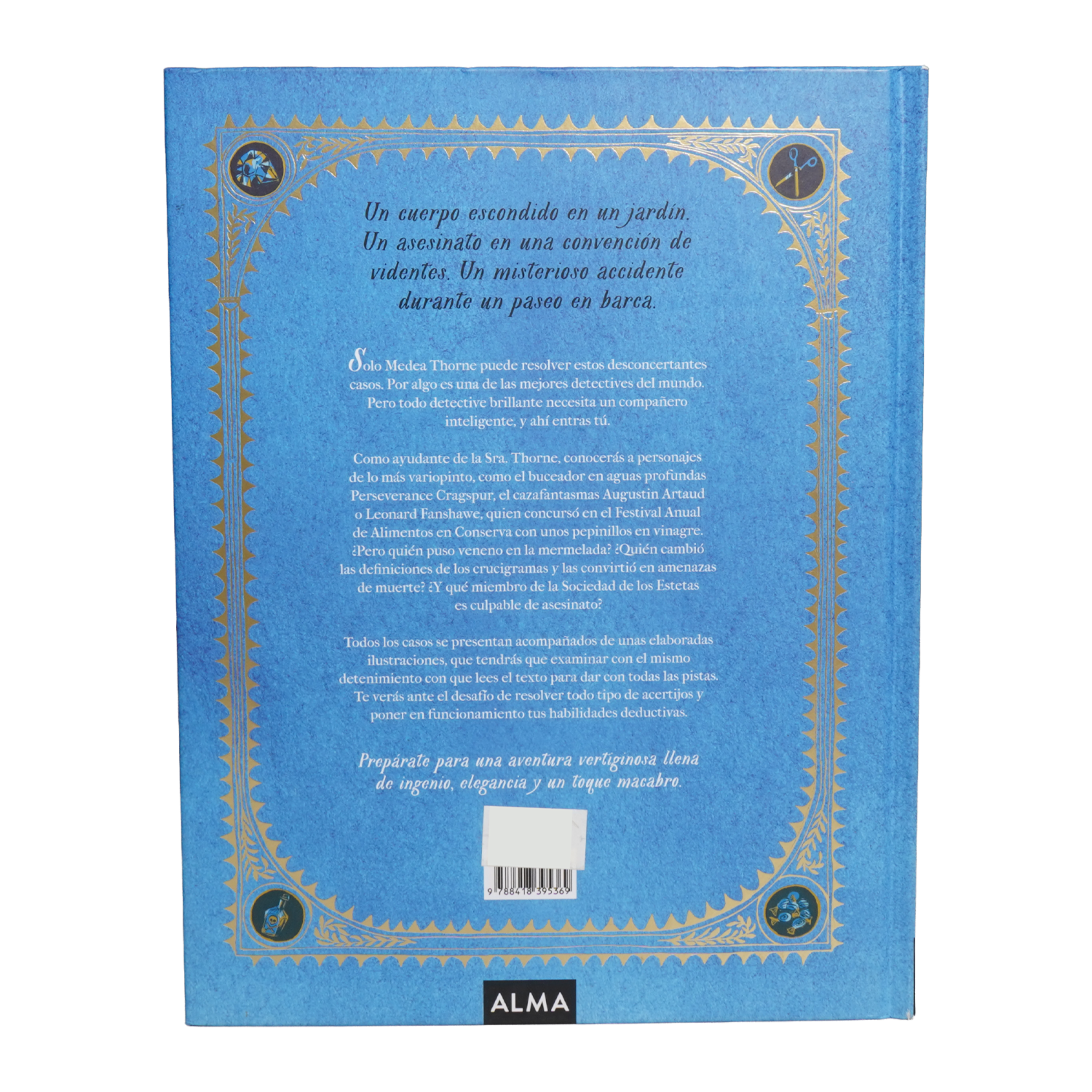 Libro Crímenes Misteriosos ALMA 93 Páginas