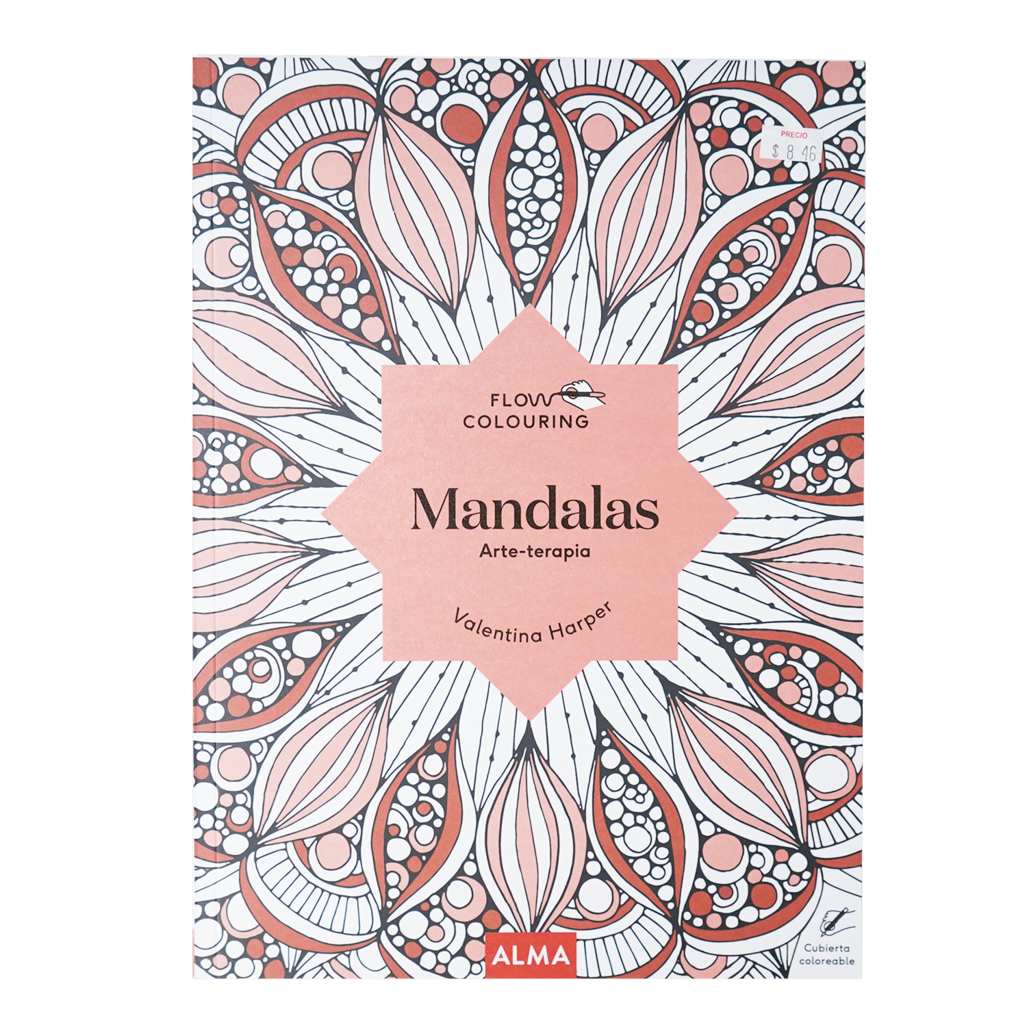 Libro Mandalas Arte Terapia MR.BOOKS 50 Páginas