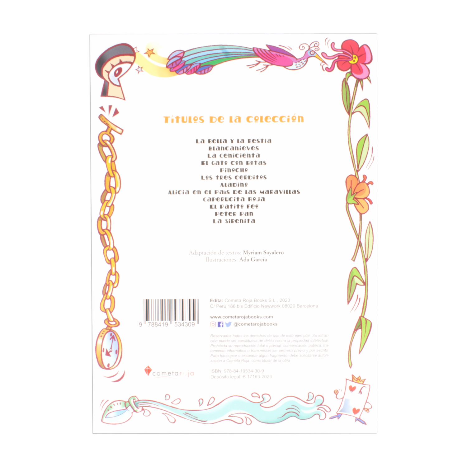 Libro Alicia En El País De Las Maravillas Leo 5 Minutos Antes De Dormir MR.BOOKS 16 Páginas