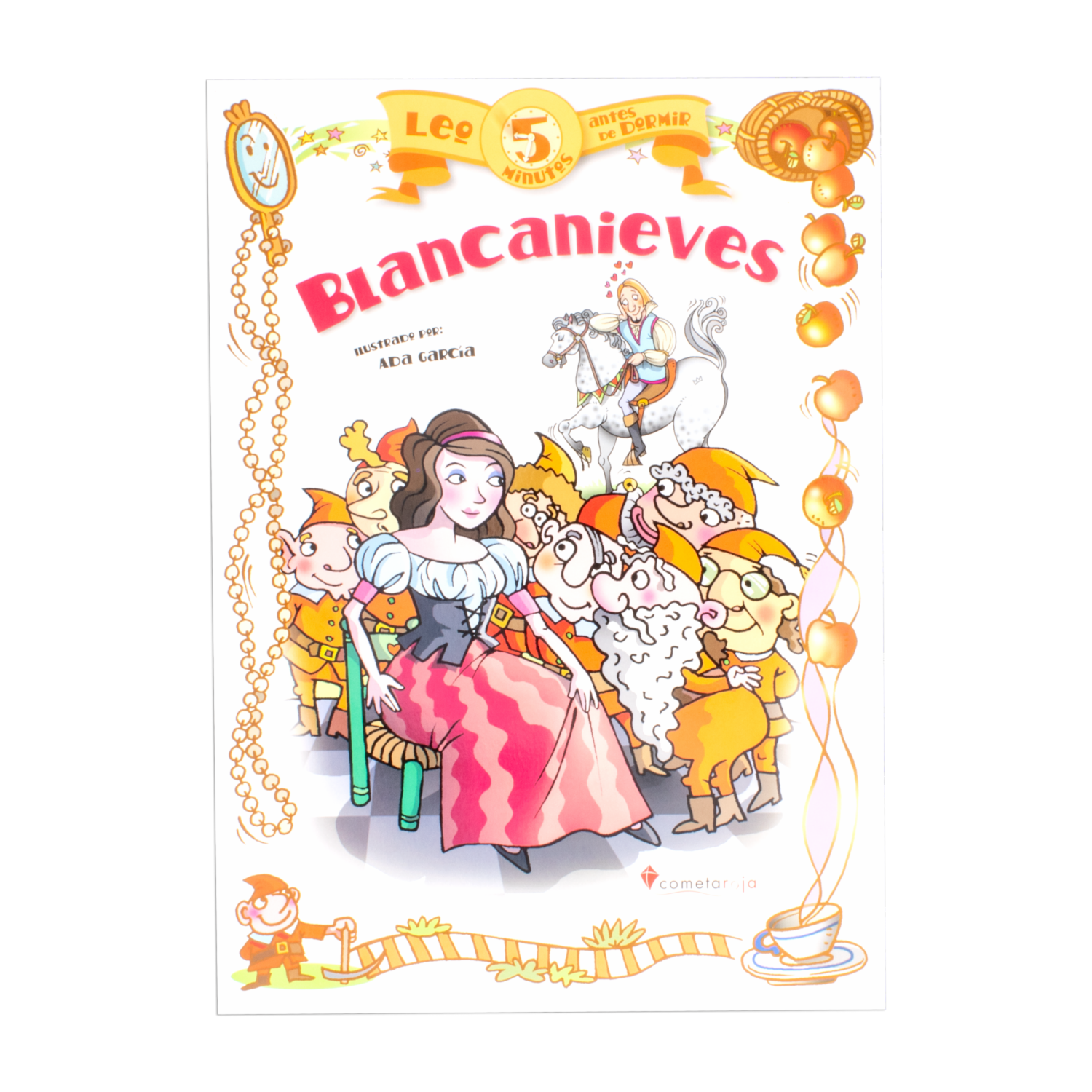 Libro Blancanieves Leo 5 Minutos Antes De Dormir MR.BOOKS 16 Páginas