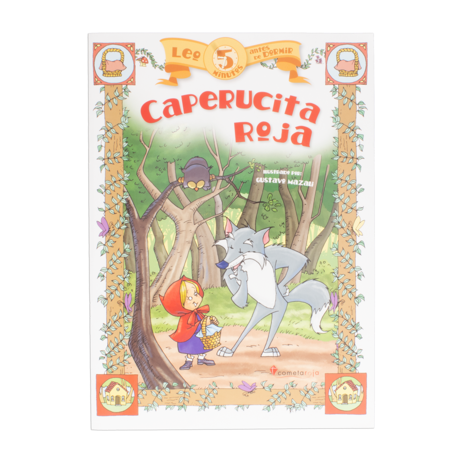 Libro Caperucita Roja Leo 5 Minutos Antes De Dormir MR.BOOKS 16 Páginas