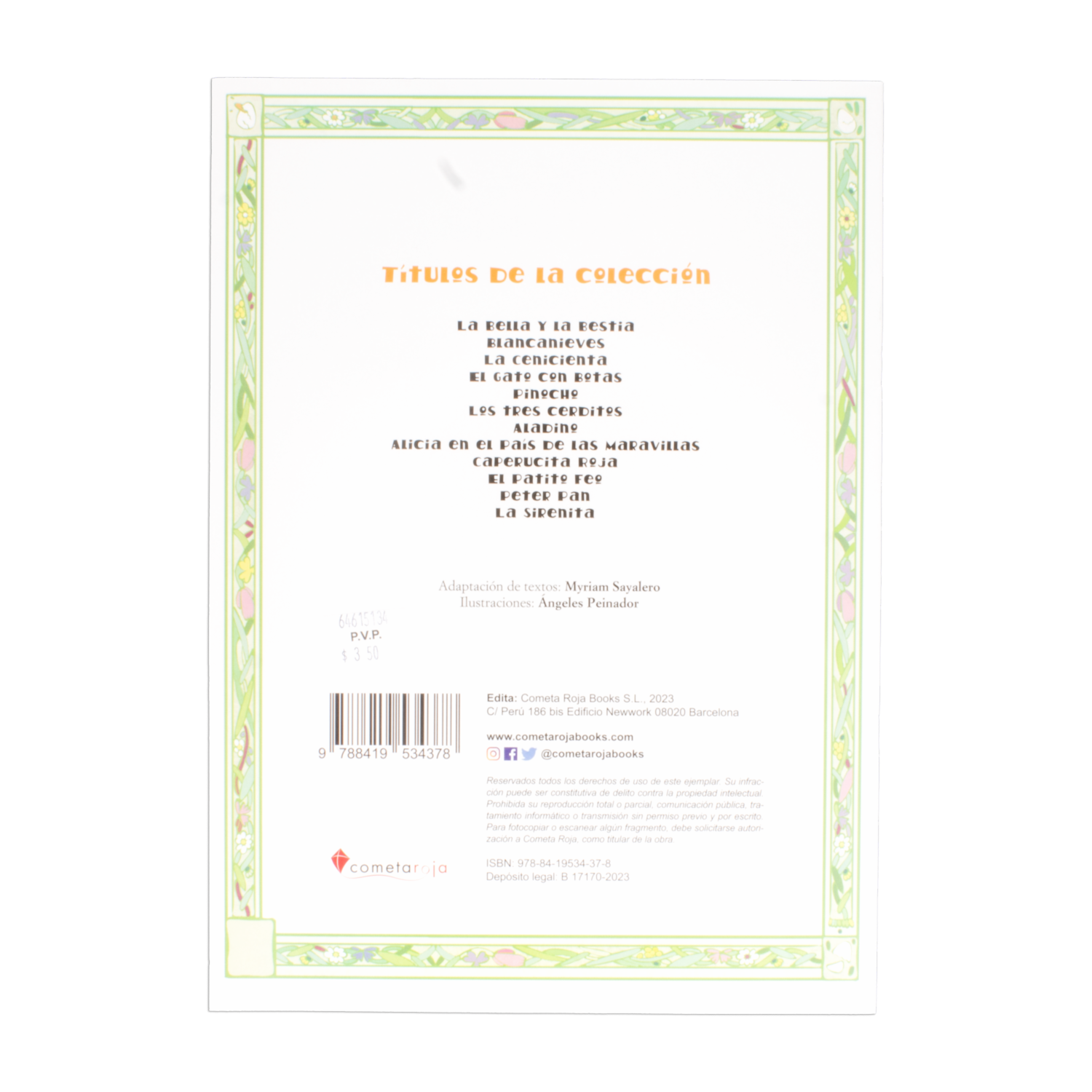 Libro El Patito Feo Leo 5 Minutos Antes De Dormir MR.BOOKS 16 Páginas