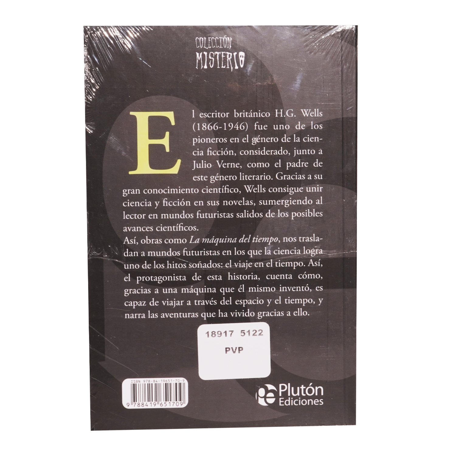 Libro Maquina Del Tiempo PLUTÓN 290 Páginas