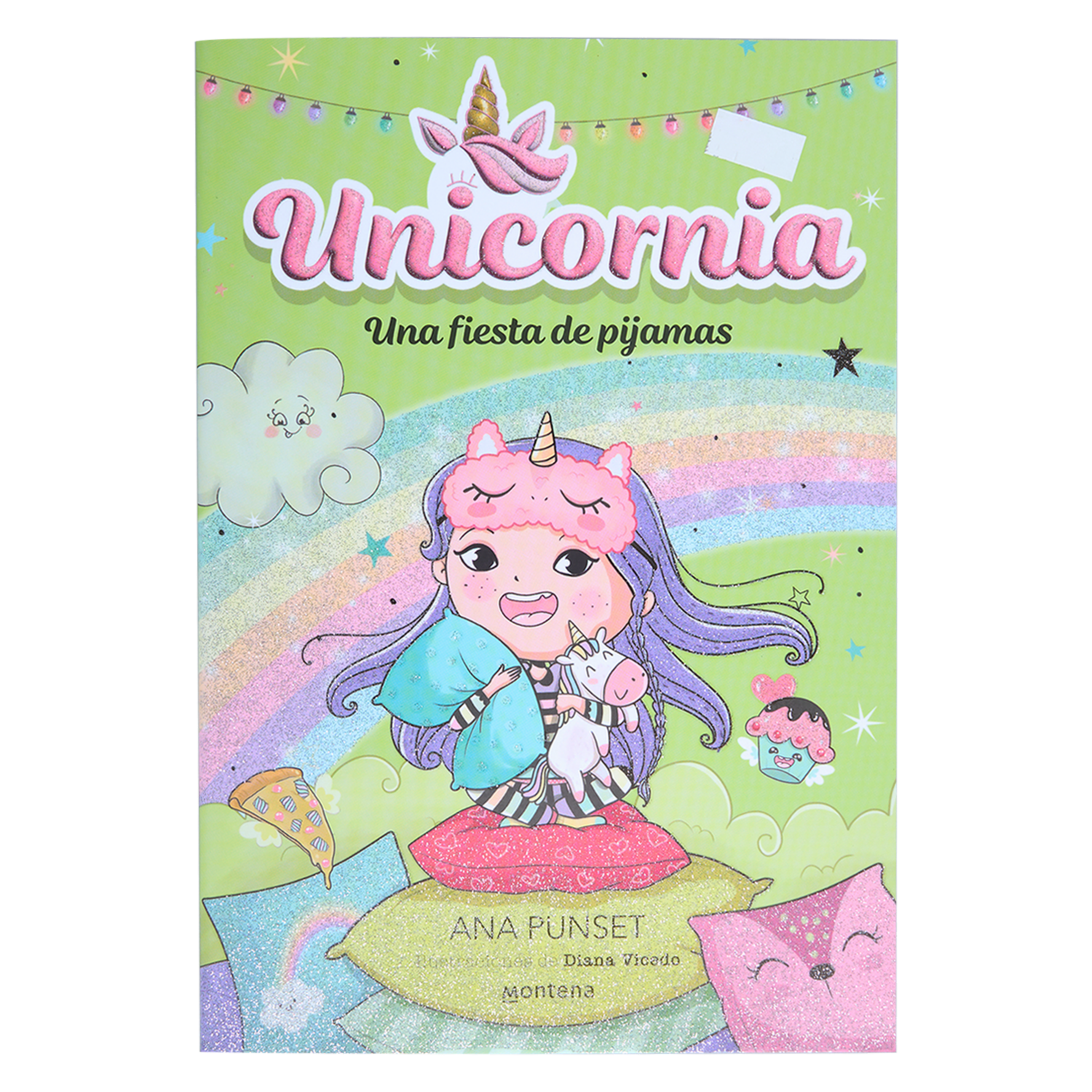 Libro Unicornia 10 Una Fiesta De Pijama MONTENA 117 Páginas