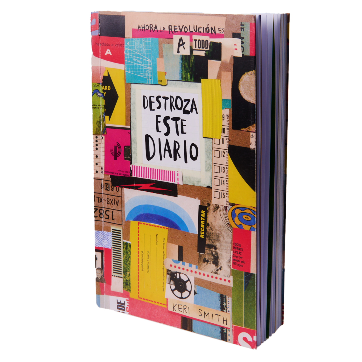 Libro Destroza Este Diario Ahora A Todo Color PAIDÓS 258 Páginas
