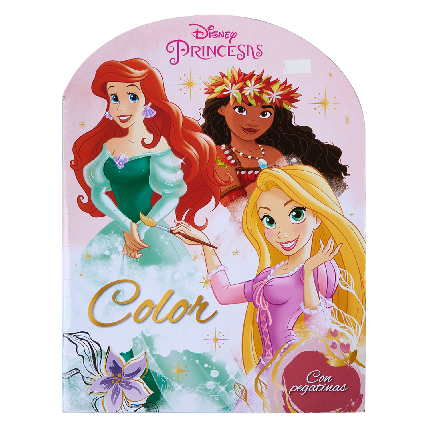 Libro Princesas Color Con Pegatinas LIBRO DIVO 20 Páginas