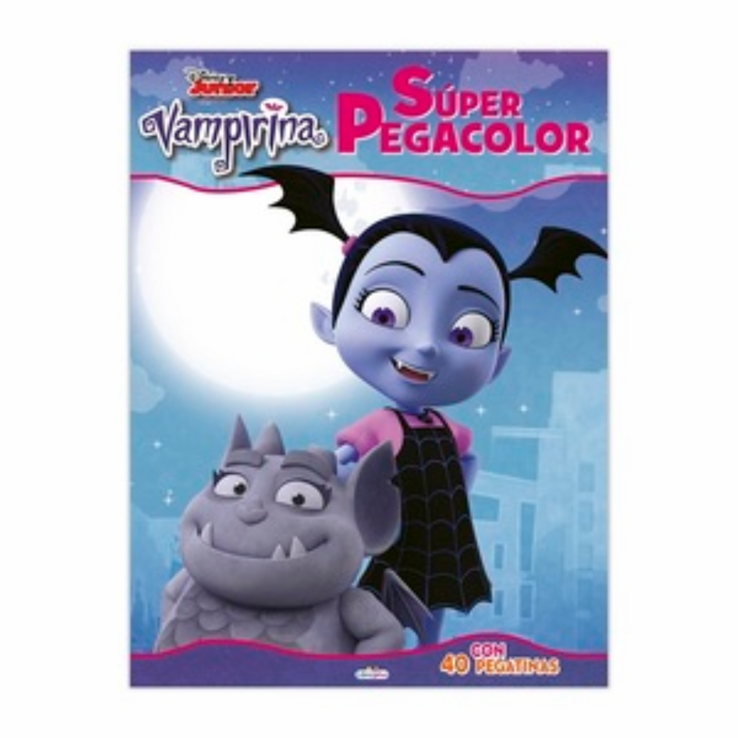 Vampirina Super Pegacolor LIBRO DIVO 40 Páginas