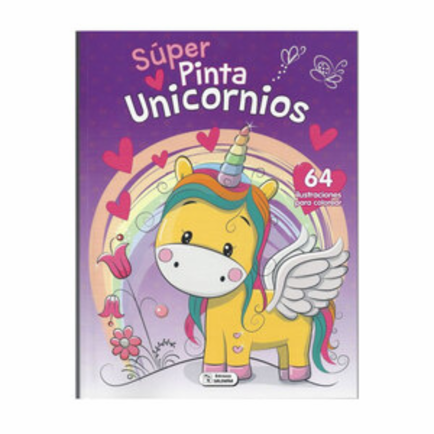 Libro Super Pinta Unicornios EDICIONES SALDAÑA 64 Páginas