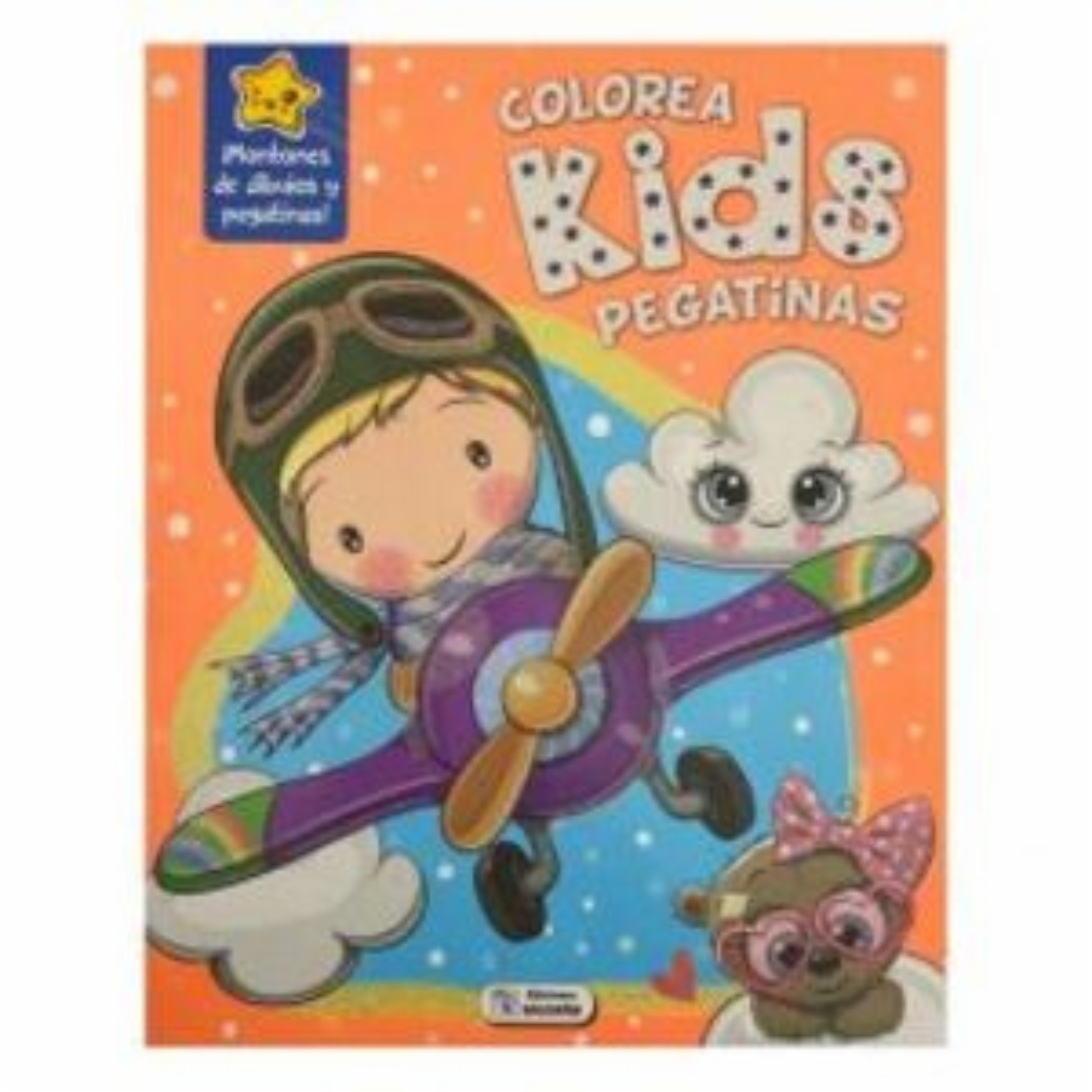 Libro Colorea Kids EDICIONES SALDAÑA 20 Páginas