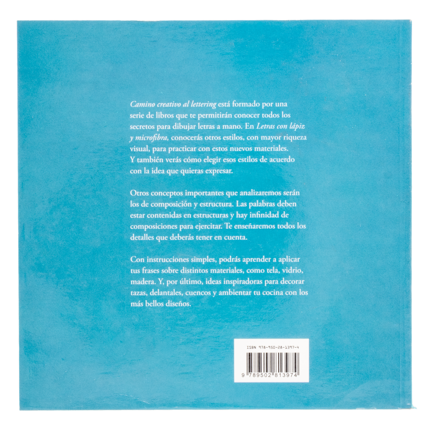 Libro Camino Creativo Al Lettering Letras Con Lápiz Y Microfibra GRIJALBO 60 Páginas