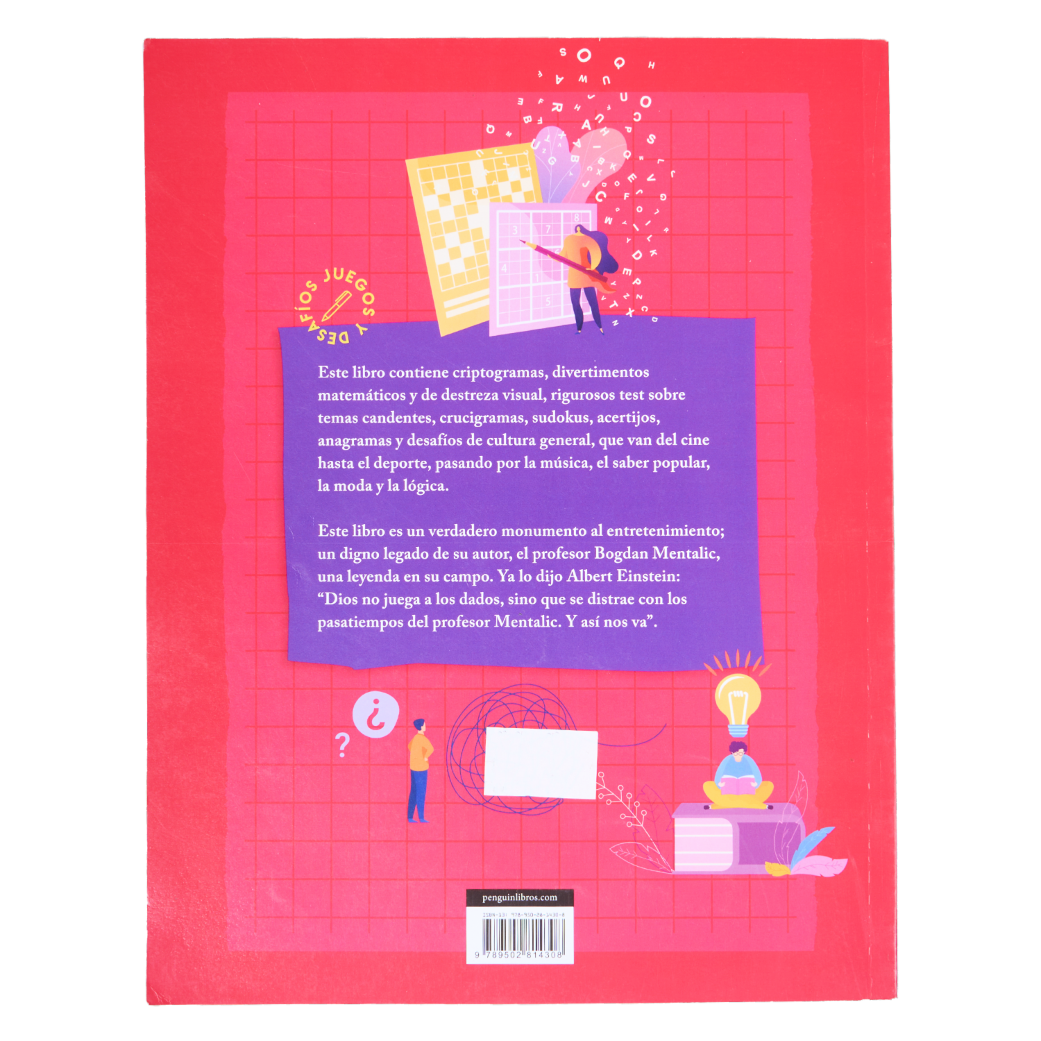 Libro Pasatiempos Para Nunca Aburrirse GRIJALBO 95 Páginas