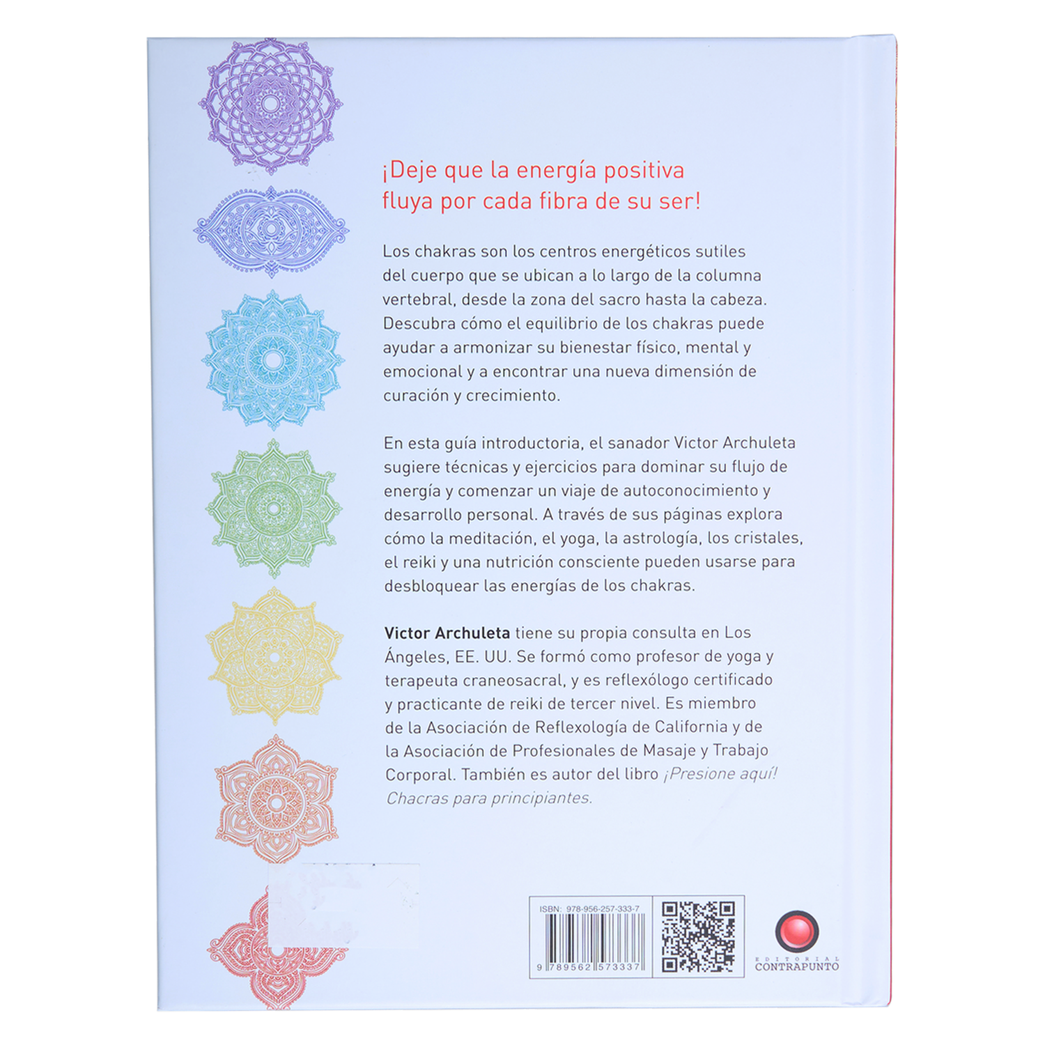 Libro Chakras Sagrados MR.BOOKS 128 Páginas
