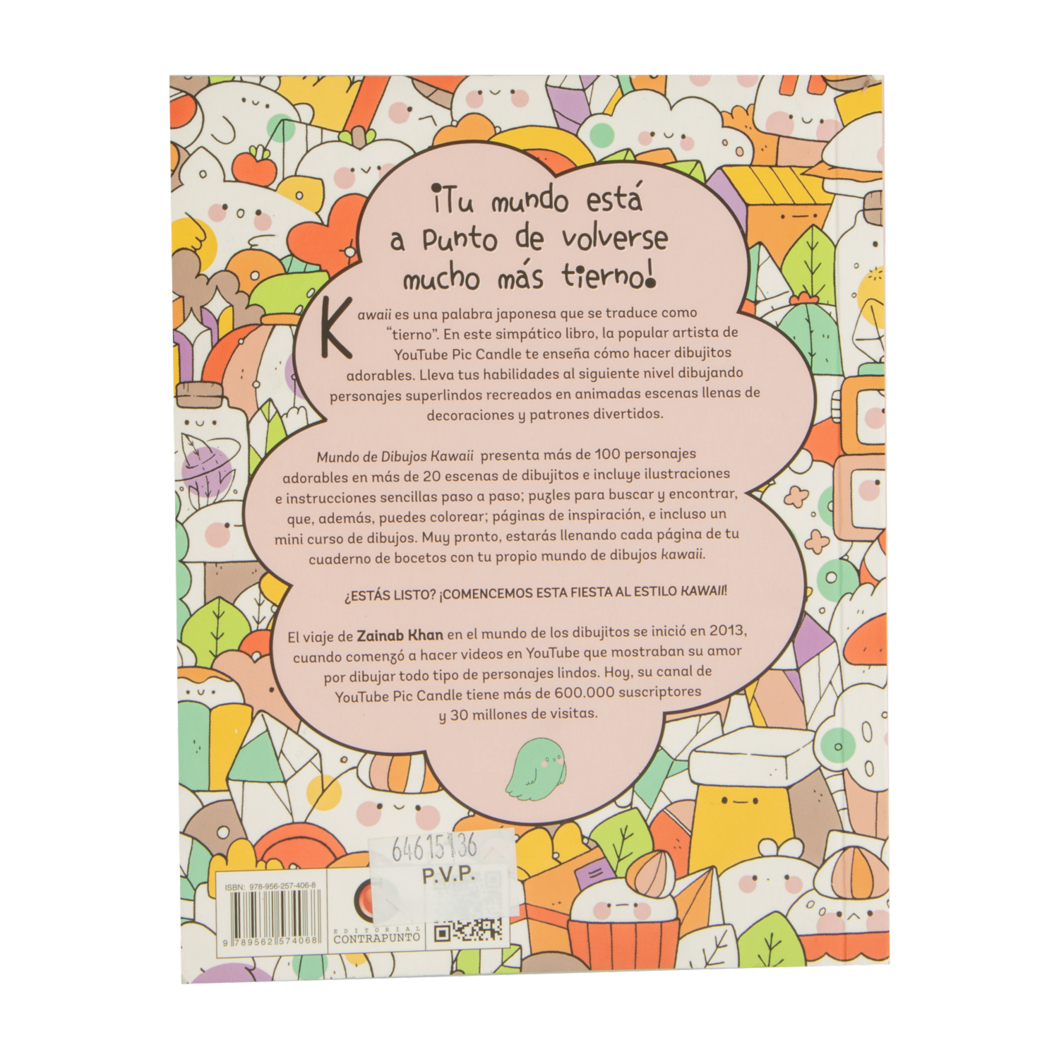 Libro Infantil Mini Mundo De Dibujos Kawaii MR.BOOKS 144 Páginas