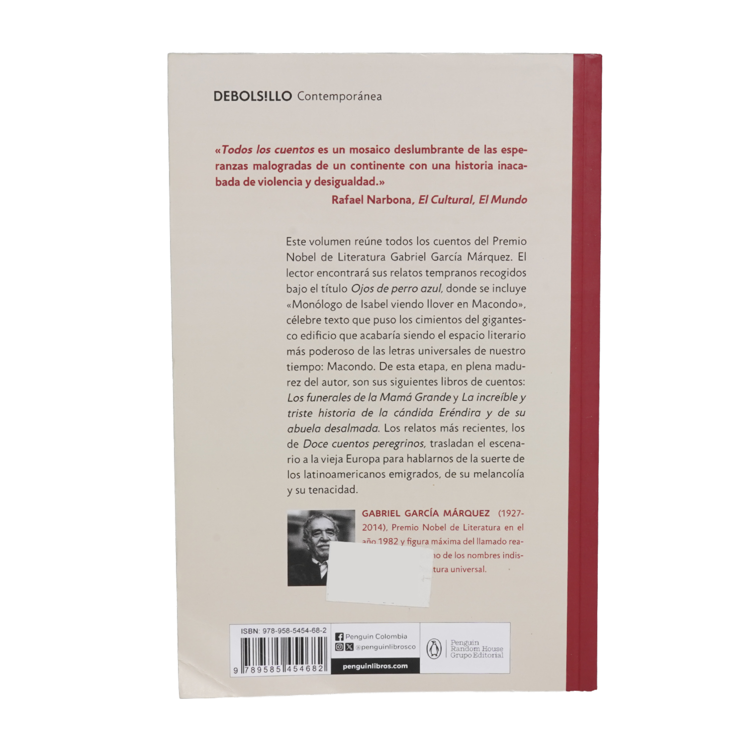 Libro Todos Los Cuentos DEBOLSILLO 258 Páginas
