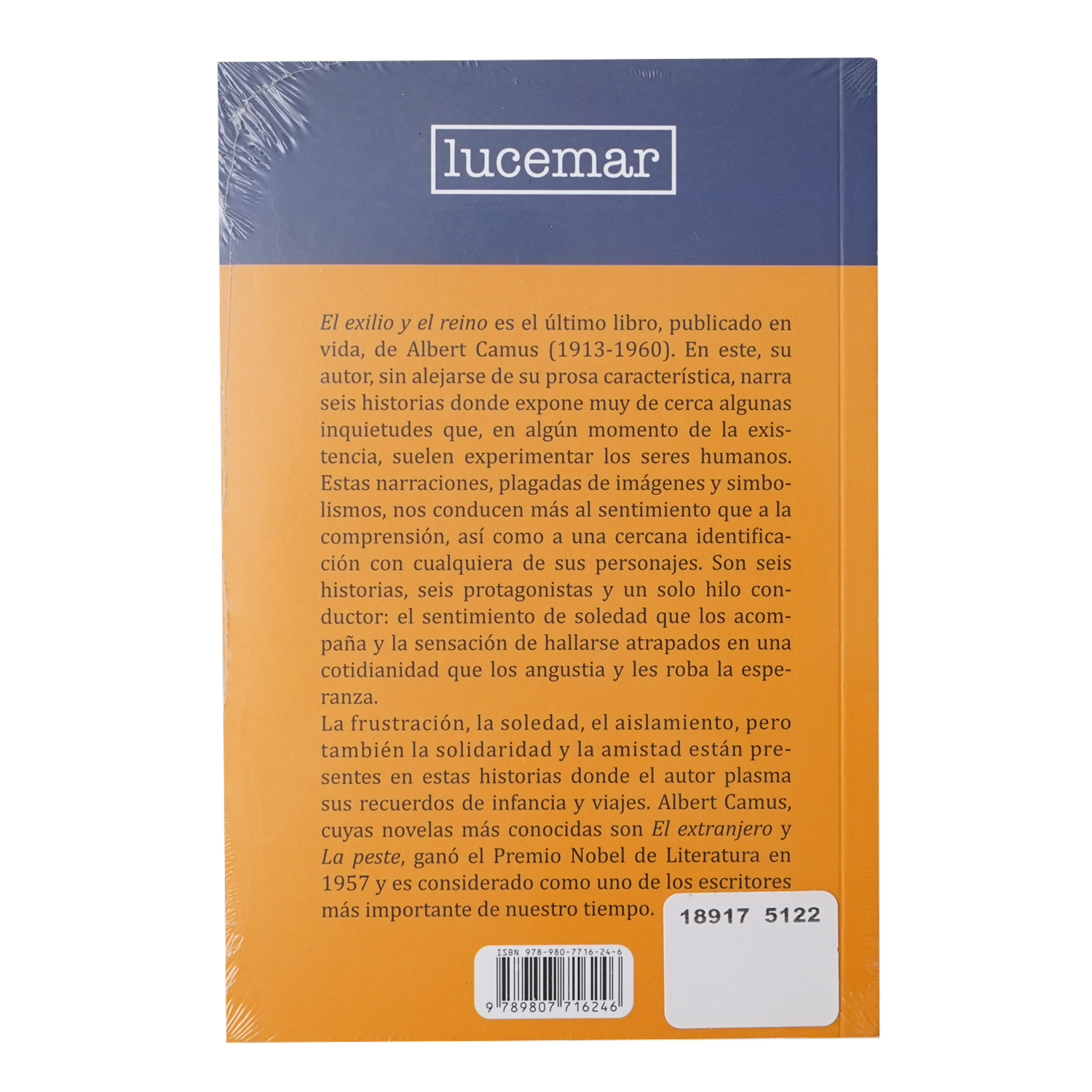 Libro El Exilio Y El Reino LUCEMAR 192 Páginas
